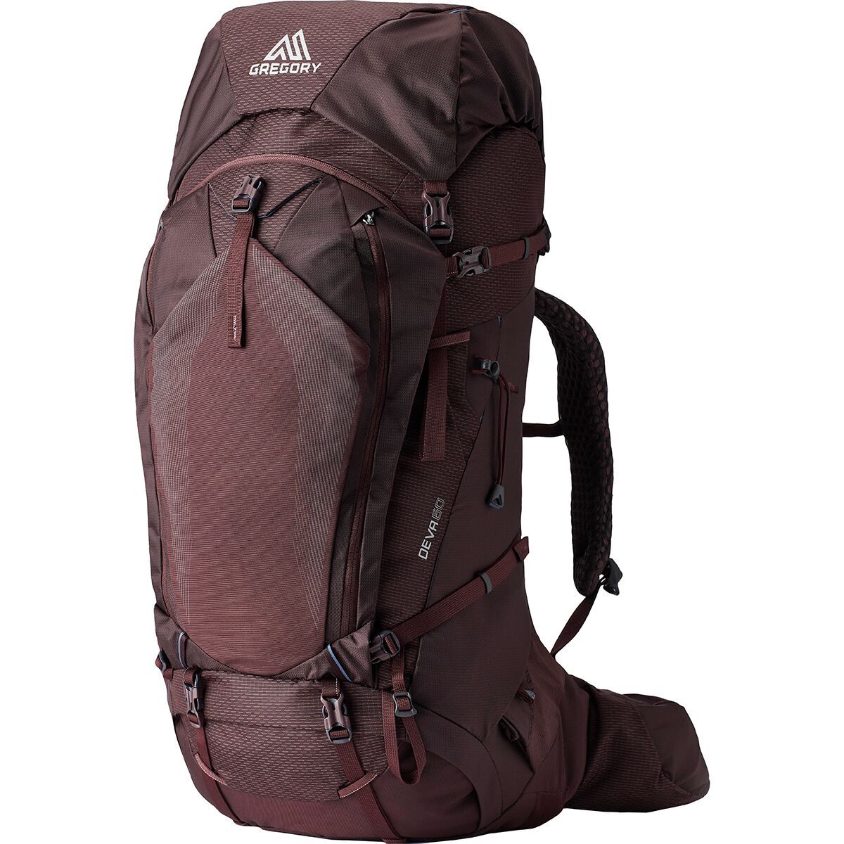 Gregory Women's Deva 60L Backpack in Eggplant - Size: Medium