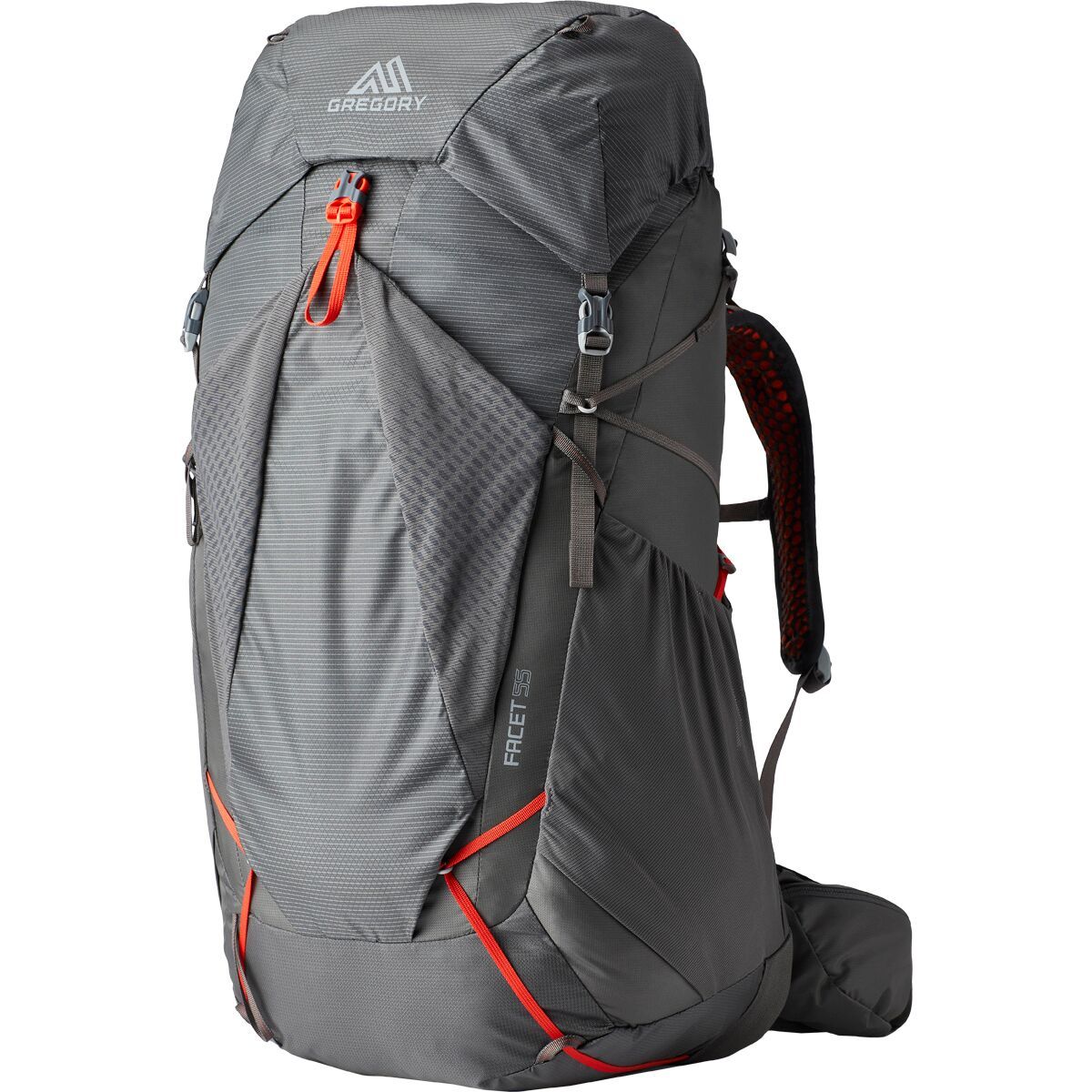 Gregory Women's Facet 55L Backpack in Sunset Grey - Size: XS