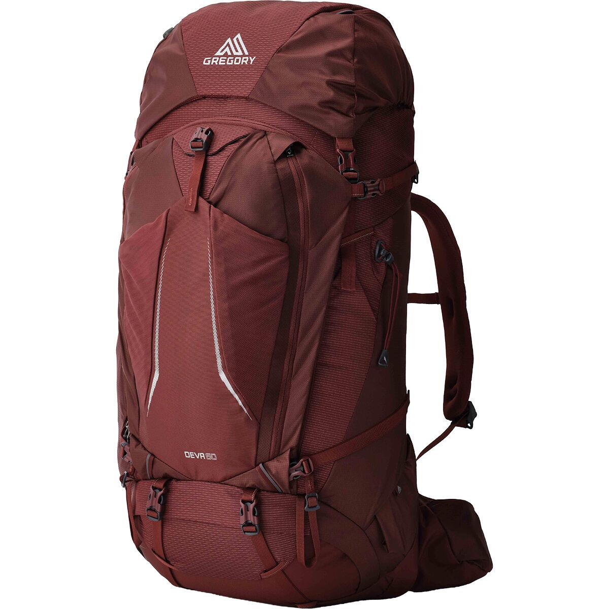 Gregory Women's Deva 60L Backpack in Garnet Red - Size: XS