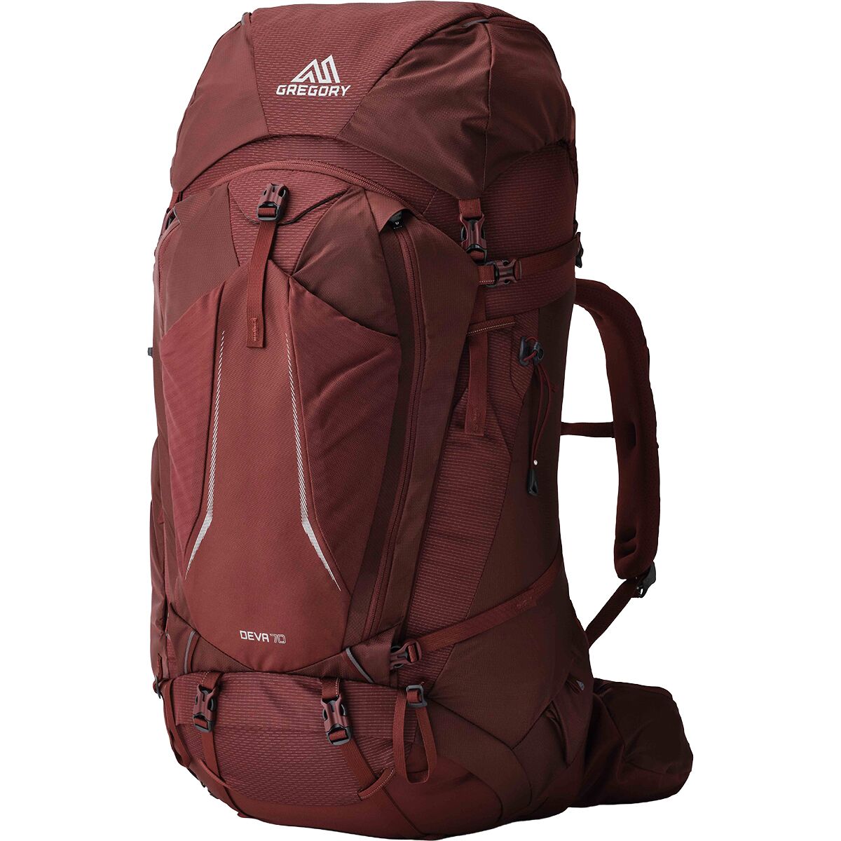 Gregory Women's Deva 70L Backpack in Garnet Red - Size: XS