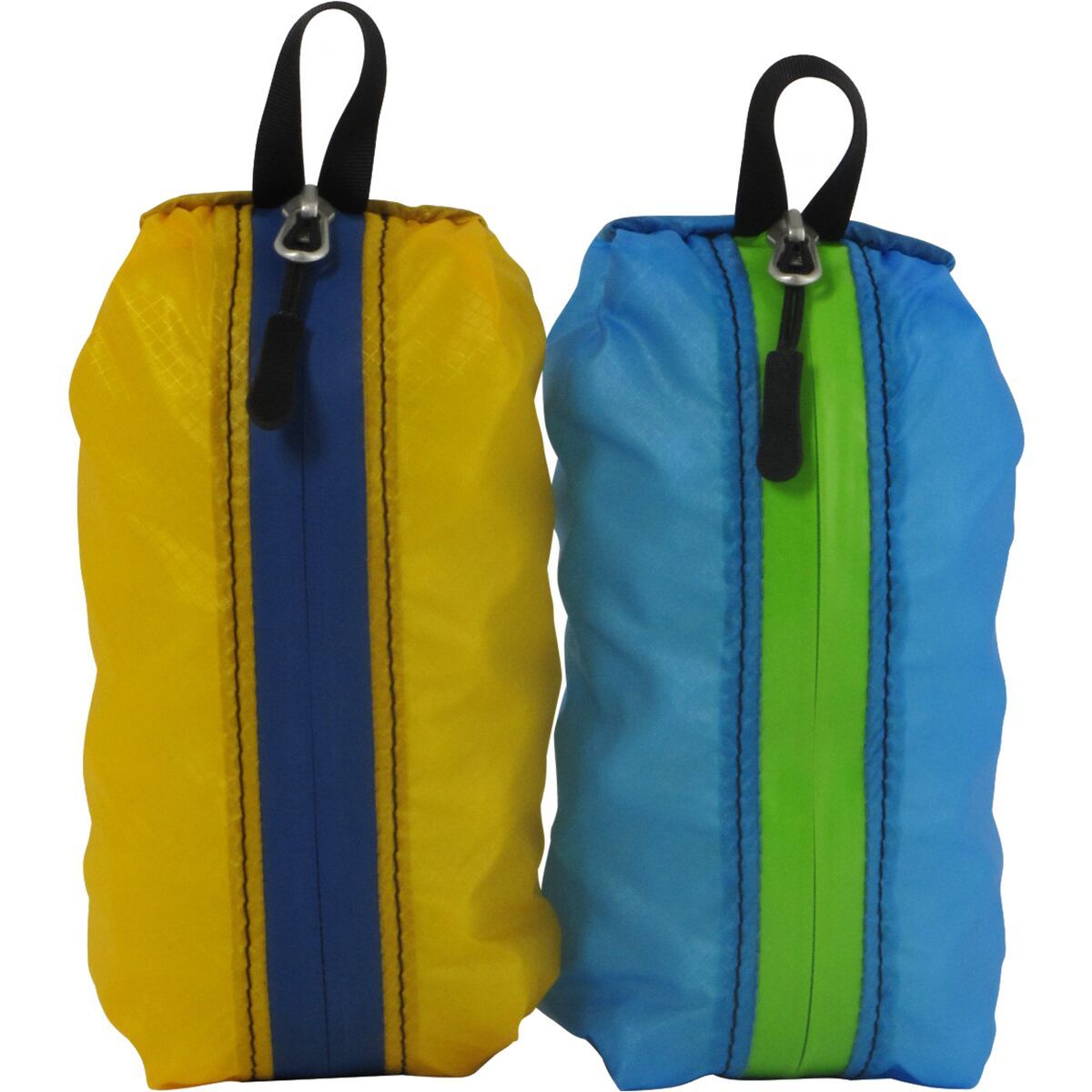 Granite Gear Air Zippditty Stuffsack - 2 Pack in Yellow / Green & Orange - Size: 0.6L