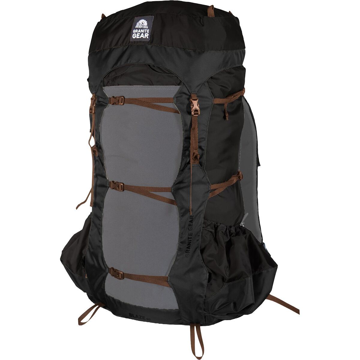 Granite Gear Blaze 60L Backpack in Black / Bourbon - Size: Regular Torso