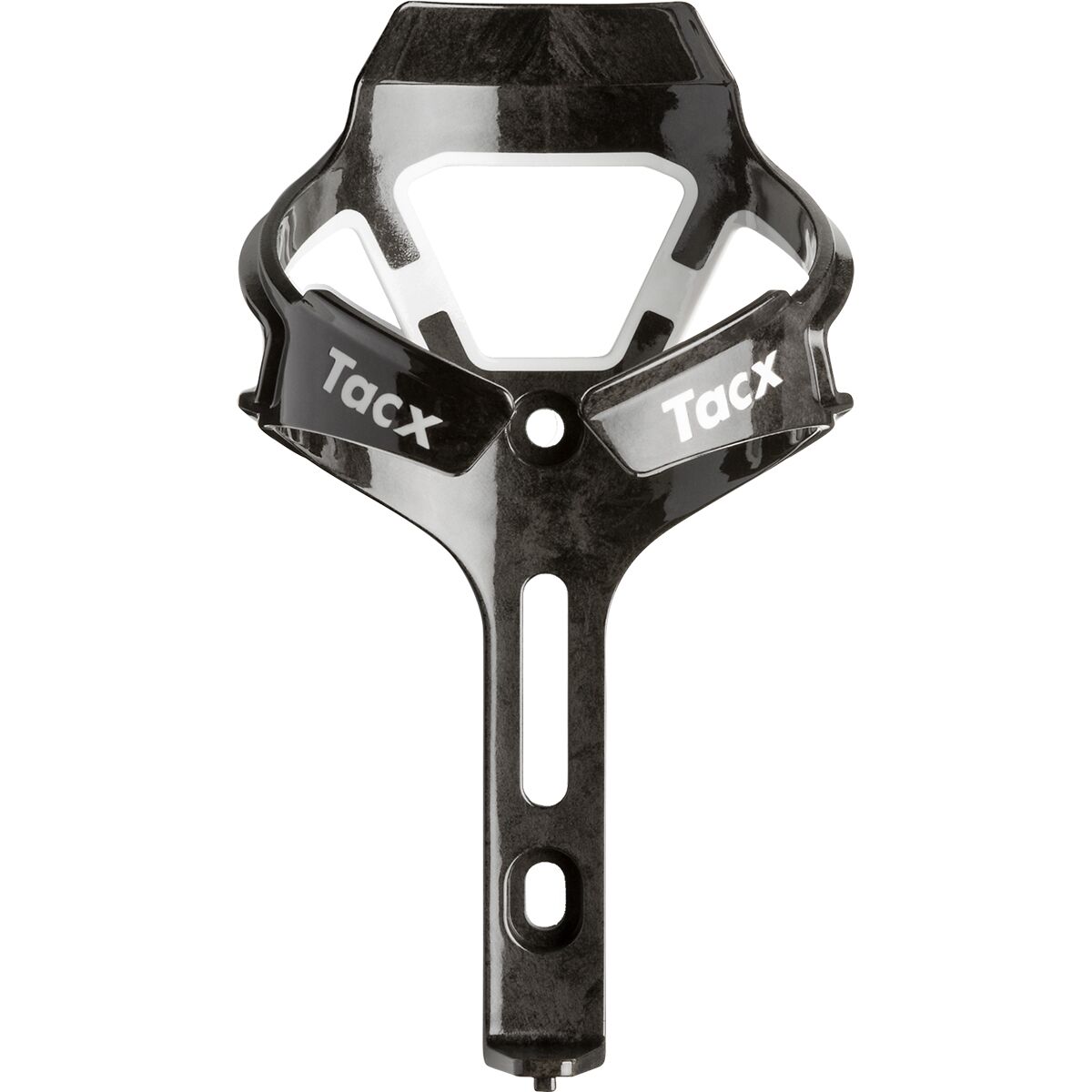 Garmin Tacx Ciro Bottle Cage in Glossy Black / White