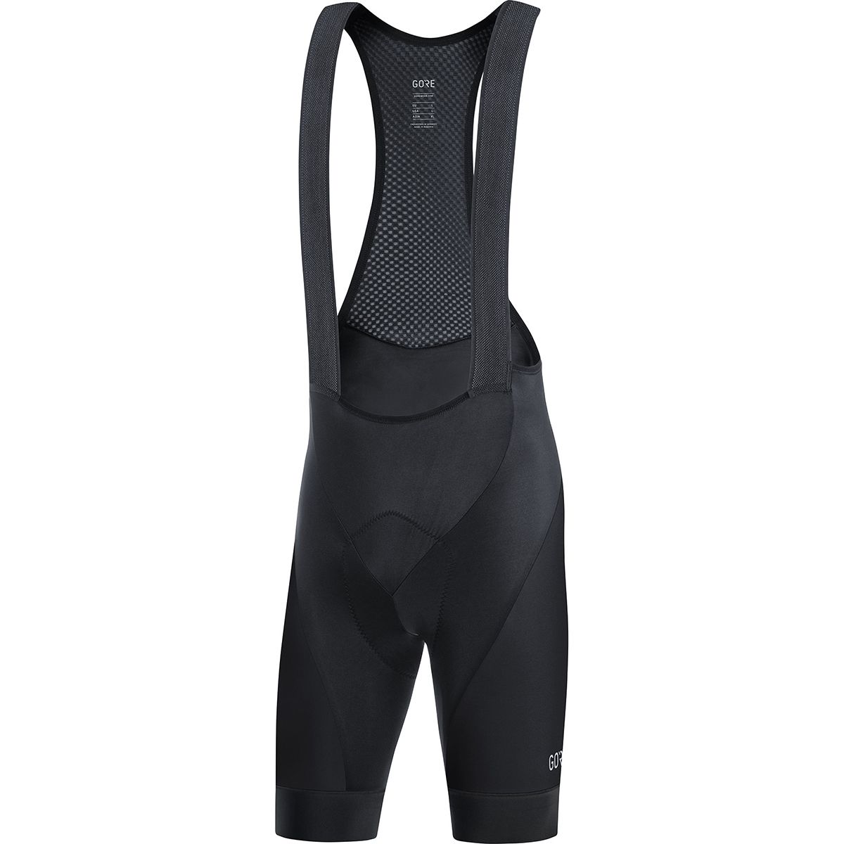GOREWEAR Men's C3 Bib Short+ in Black - Size: US XL/EU XXL