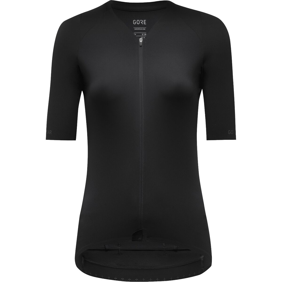 GOREWEAR Women's Distance Jersey in Black - Size: L/12-14