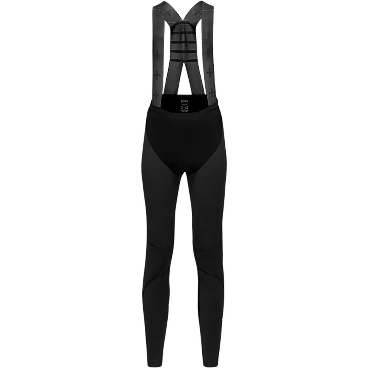 GOREWEAR Women's Distance Winter Bib Tights+ in Black - Size: L/12-14