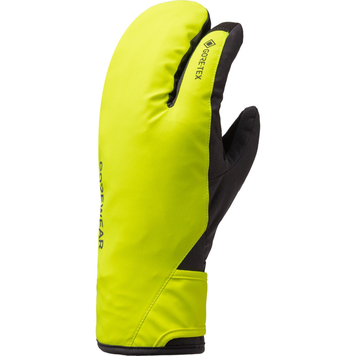 GOREWEAR Men's Endure GORE-TEX Insulated Trigger Glove in Neon Yellow / Black - Size: Small