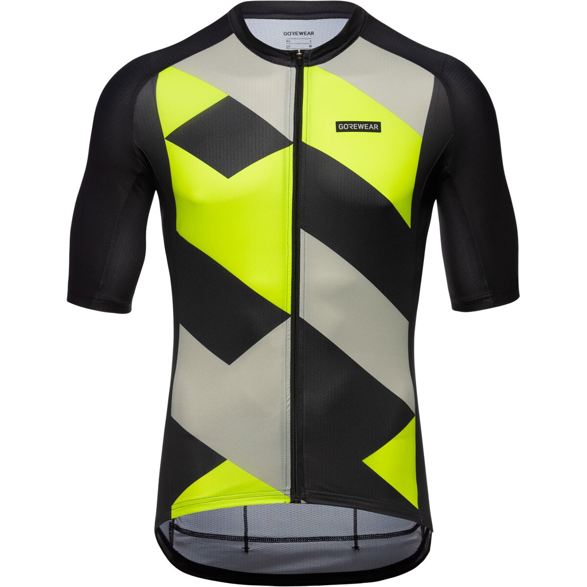 GOREWEAR GOREWEAR Men's Spirit Signal Jersey in Black / Neon Yellow - Size: US S/EU M - $57.00 at Steep and Cheap