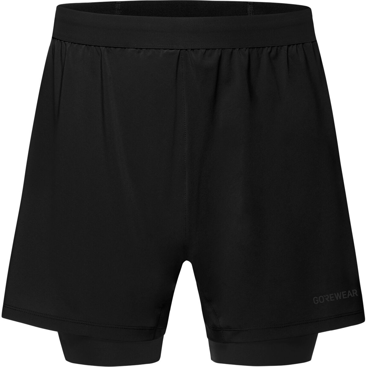 Gorewear GOREWEAR Men's Concurve 5in 2in1 Short in Black - Size: US S/EU M - $35.00 at SteepandCheap.com