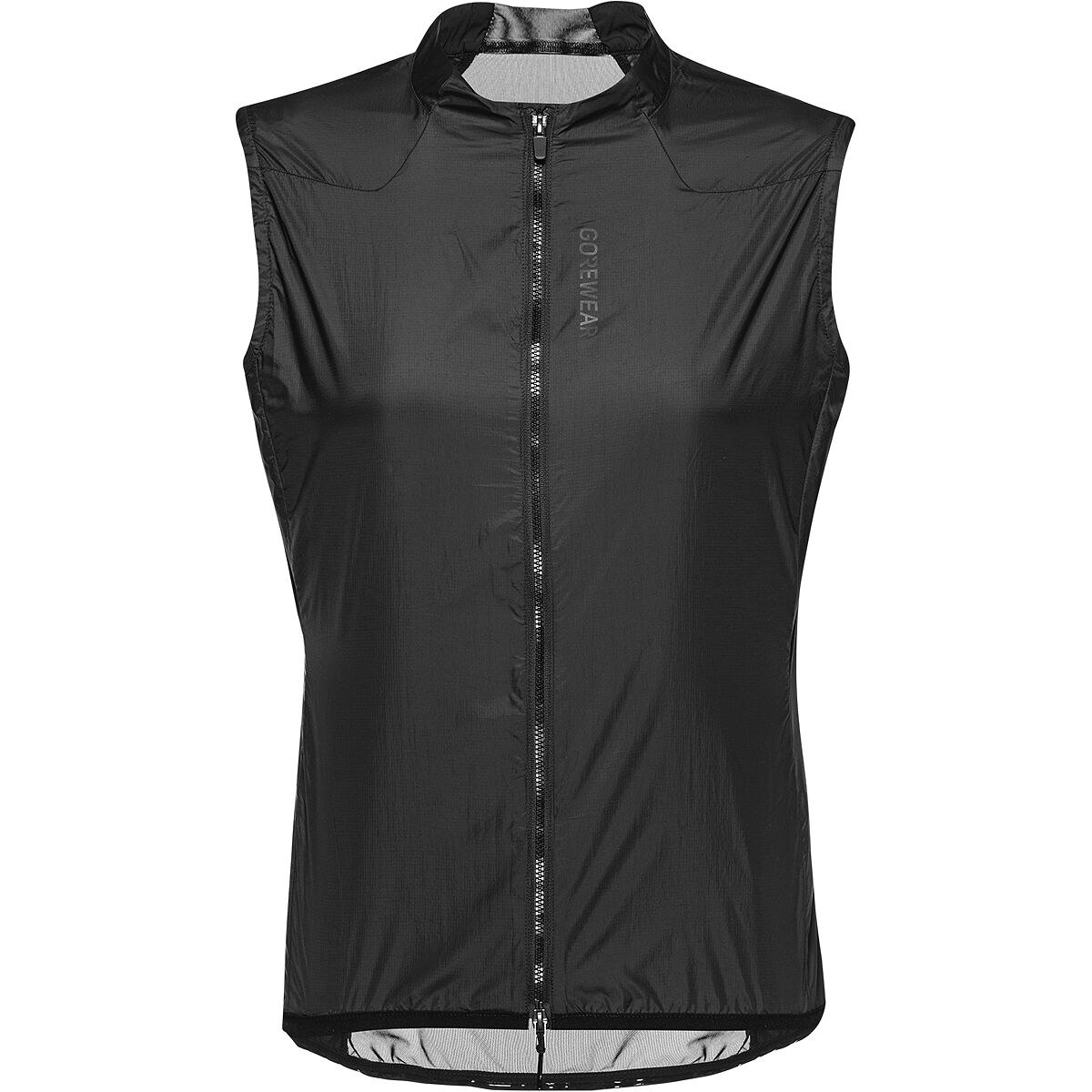 GOREWEAR Women's Distance Windbreaker Vest in Black - Size: XL