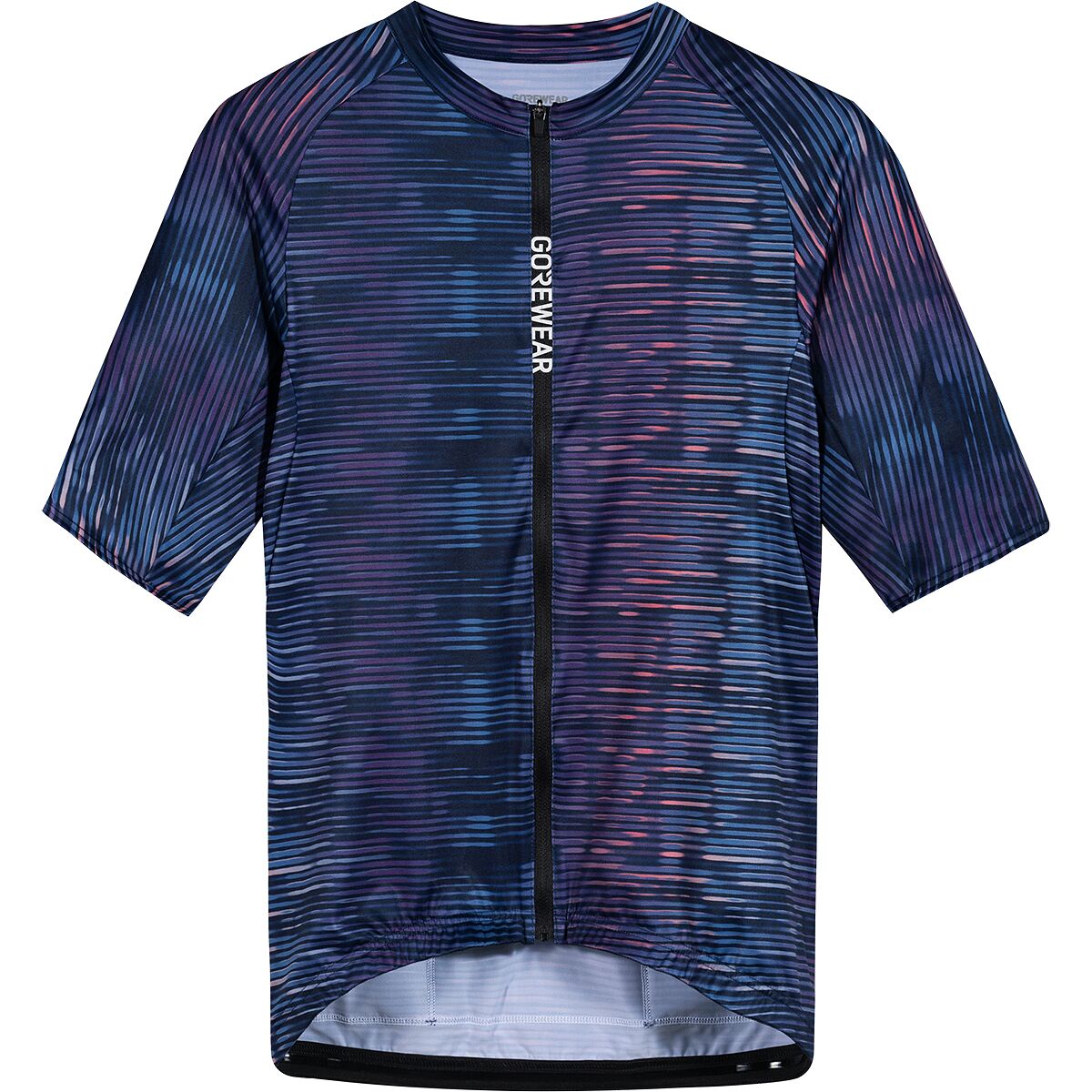 GOREWEAR GOREWEAR Men's SPINSHIFT Pixel Short-Sleeve Jersey in Orbit Blue / Cargo Blue - Size: Small - $84.00 at Steep and Cheap