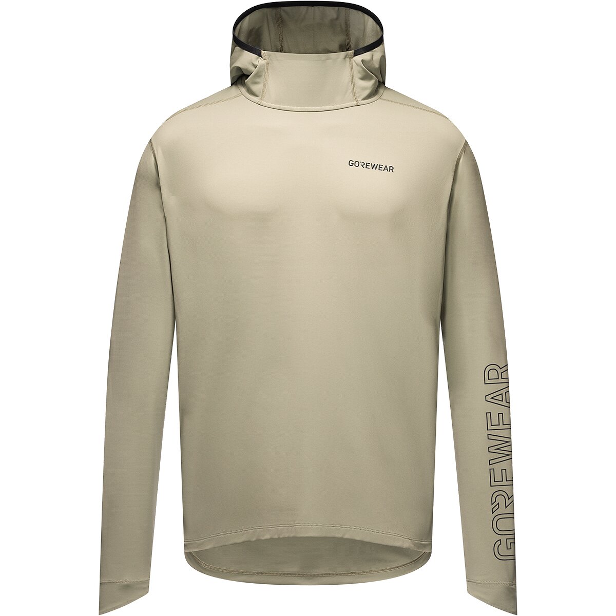 GOREWEAR Men's Everyday Logo Tech Hoodie in Tech Beige - Size: US XXL/EU 3XL