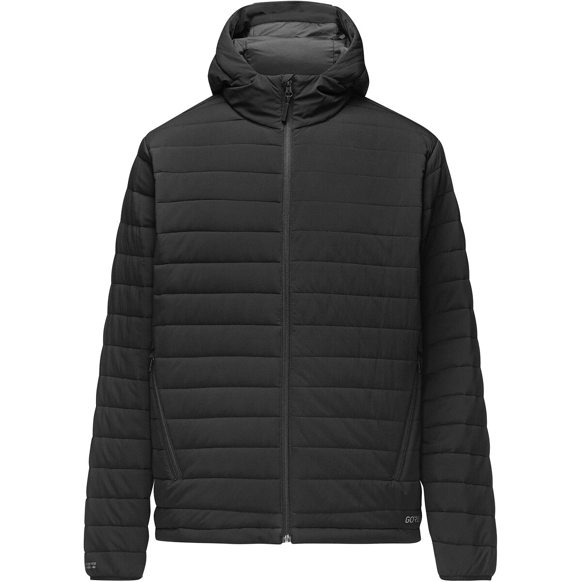 GOREWEAR GOREWEAR Men's Hybrid WINDSTOPPER Lightweight Puffy Jacket in Black - Size: US XL/EU XXL - $168.00 at Steep and Cheap