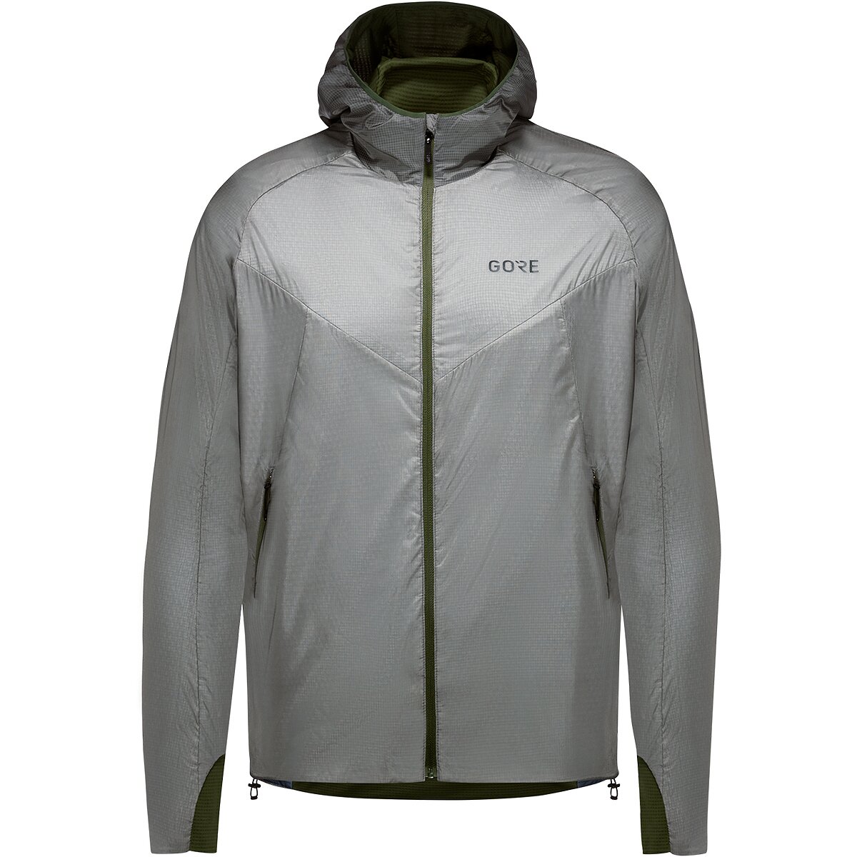 GOREWEAR GOREWEAR Men's R5 GTX Infinium Insulated Jacket in Lab Gray / Utility Green - Size: US XS/EU S - $168.00 at Steep and Cheap