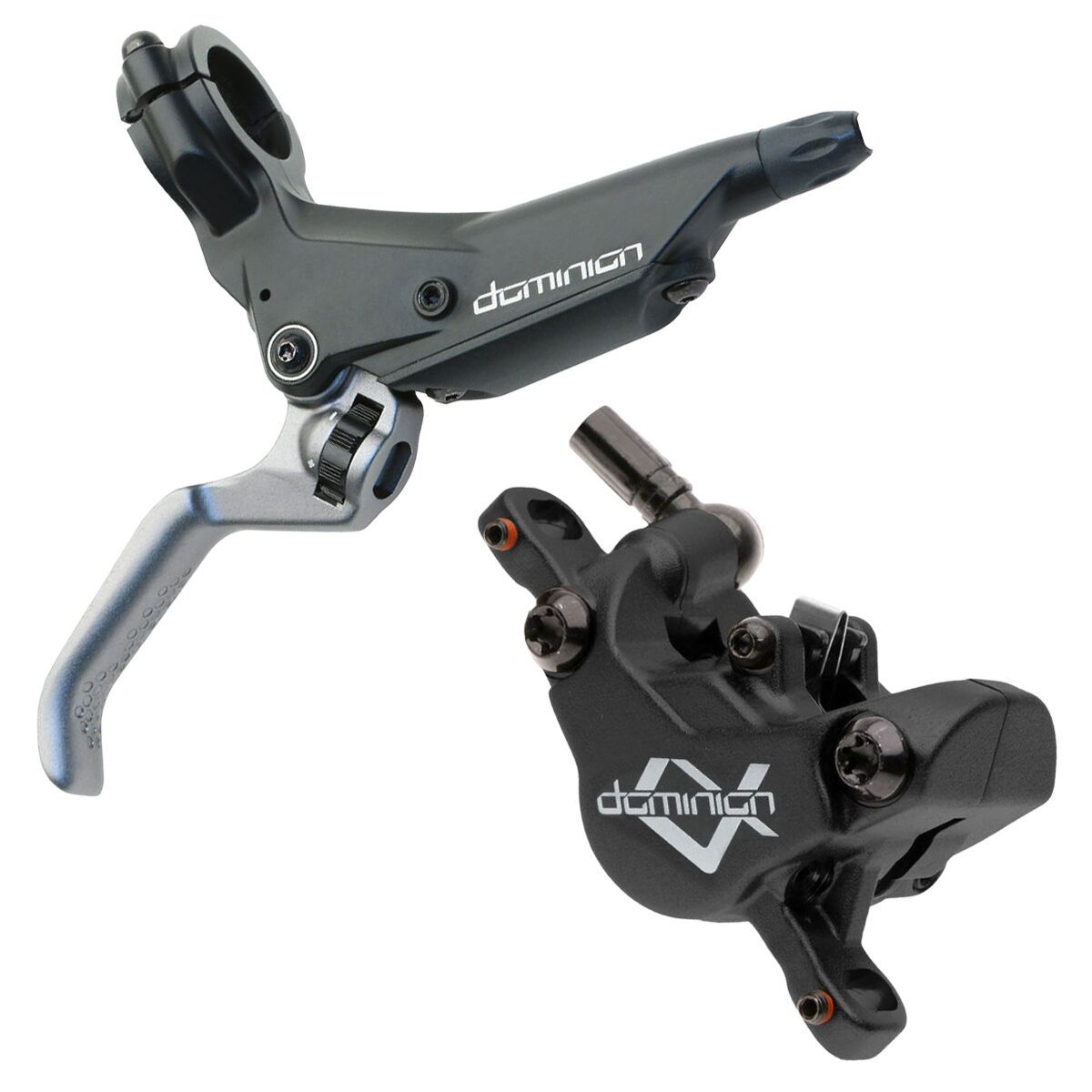 Hayes Dominion A2 SRL Disc Brake in Black / Grey - Size: Front/Left