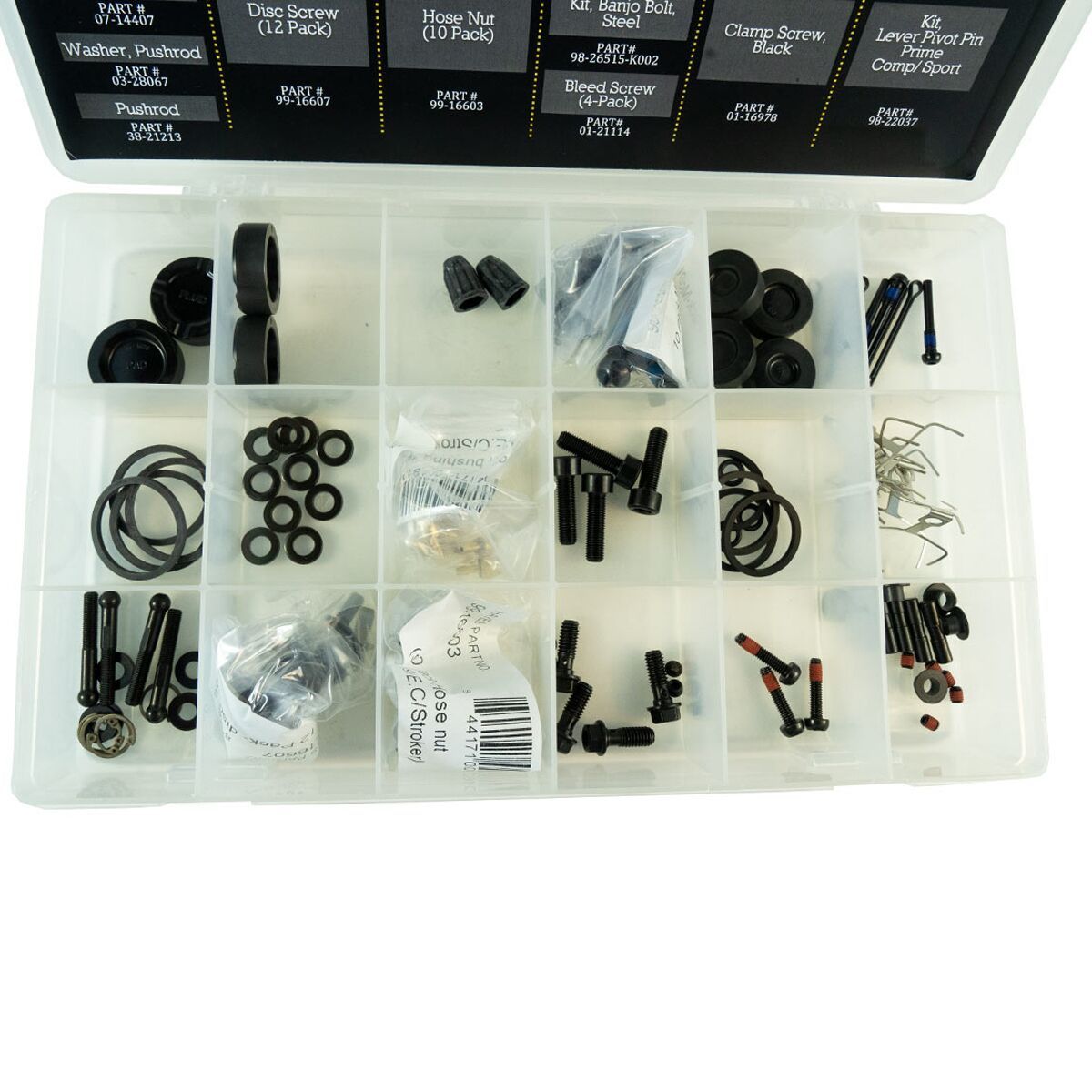 Hayes Prime Comp/Sport Small Parts Kit in Black - Size: Prime Comp/Sport