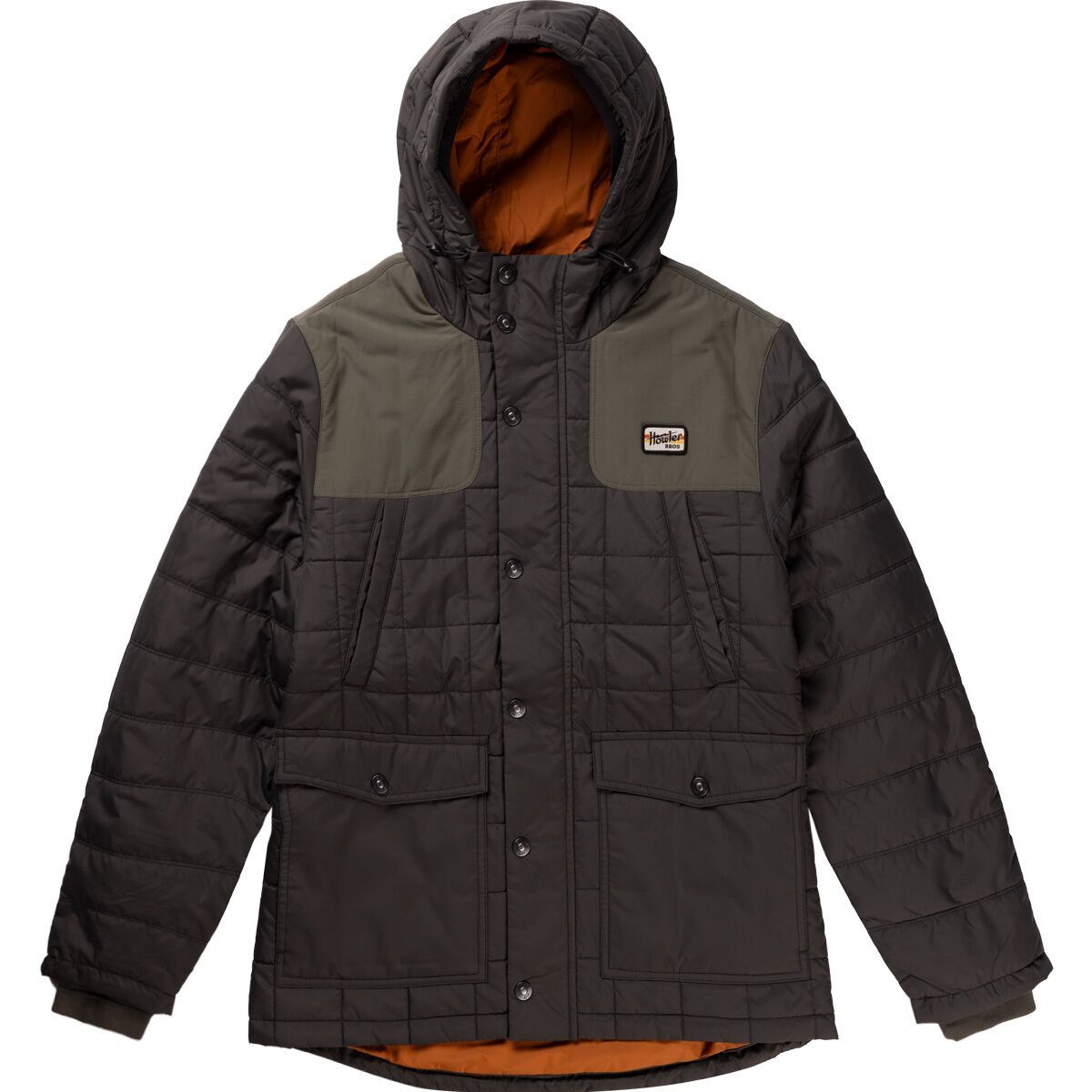 Howler Brothers Men's Spellbinder Parka in Pavement / Dove Grey - Size: Medium