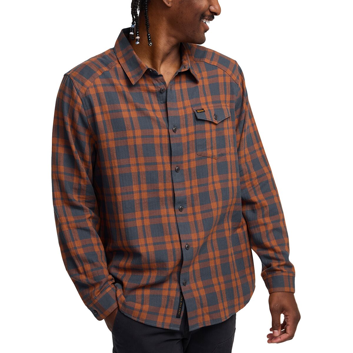 Howler Brothers Howler Brothers Men's La Grange Lightweight Flannel Shirt in Cohen Plaid - Size: Small - $55.25 at Steep and Cheap