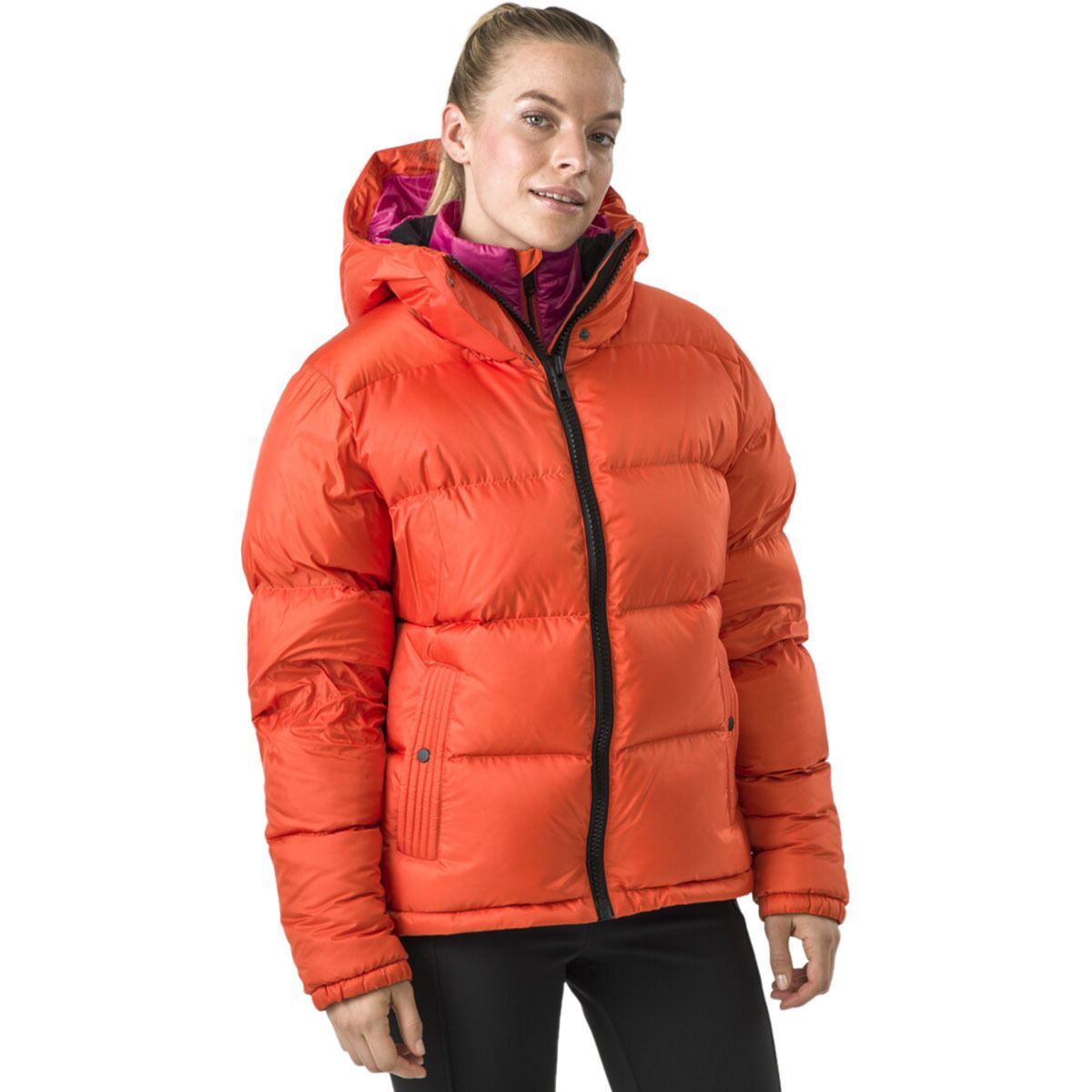 HEAD Sportswear Women's Rebels Star Phase Jacket in Orange - Size: 12