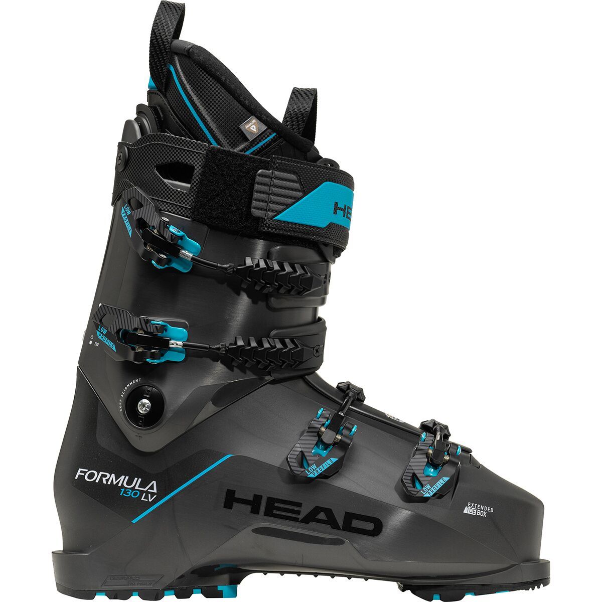 Head Skis USA Formula 130 LV GW Boot - 2024 in Anthracite - Size: 30.5