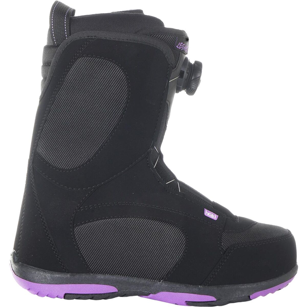 Head Skis USA Women's Legacy Boa Snowboard Boot - 2023 in Black - Size: 10.5