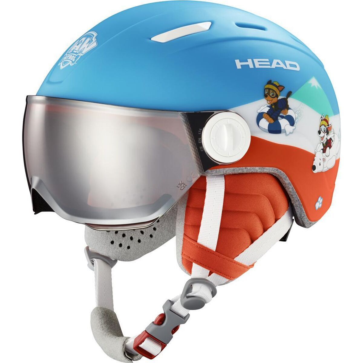 Head Skis USA Mojo Visor Paw Patrol Snow Helmet - Kids' - 2025 - Size: XXS