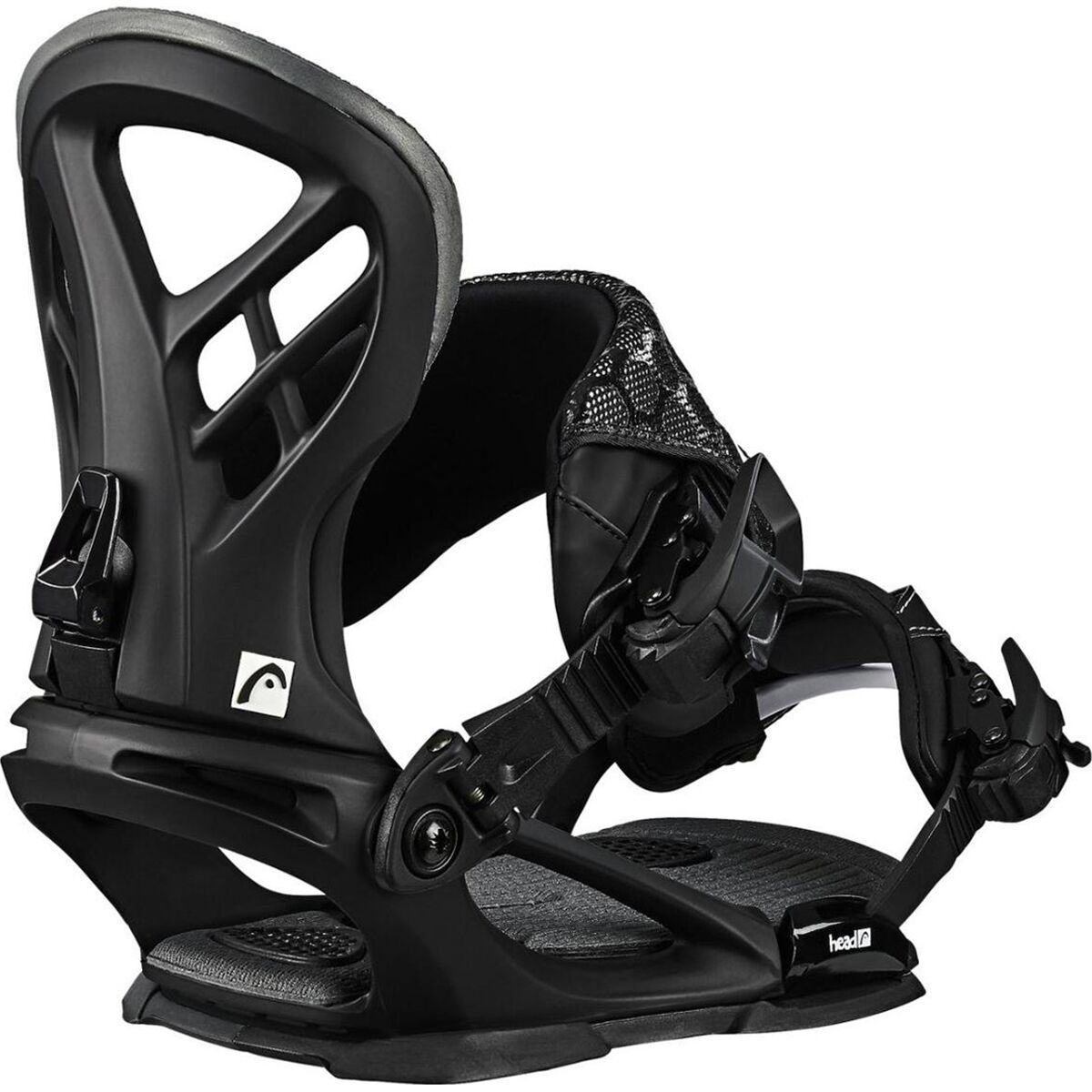 Head Skis USA Nx Five Snowboard Bindings in Black - Size: Small