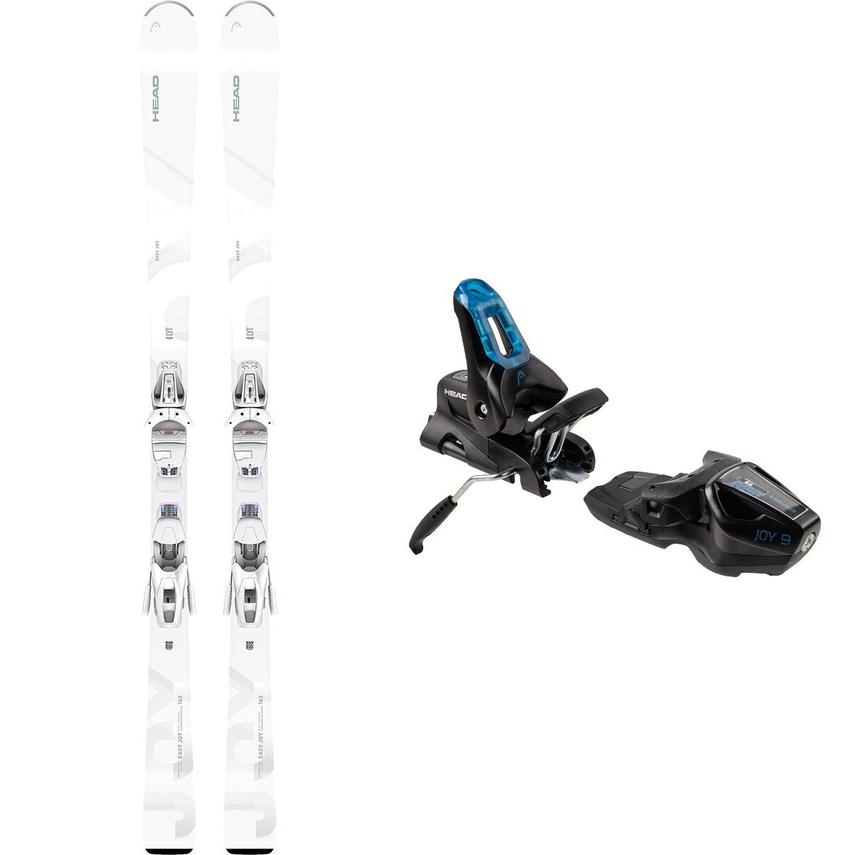 Head USA Head USA Women's Easy Joy Ski + Joy 9 Binding in Wh,Black / Blue - $499.80 at Steep and Cheap