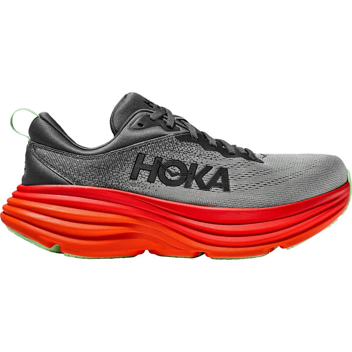 HOKA Men's Bondi 8 Running Shoe in Black - Size: 8.5