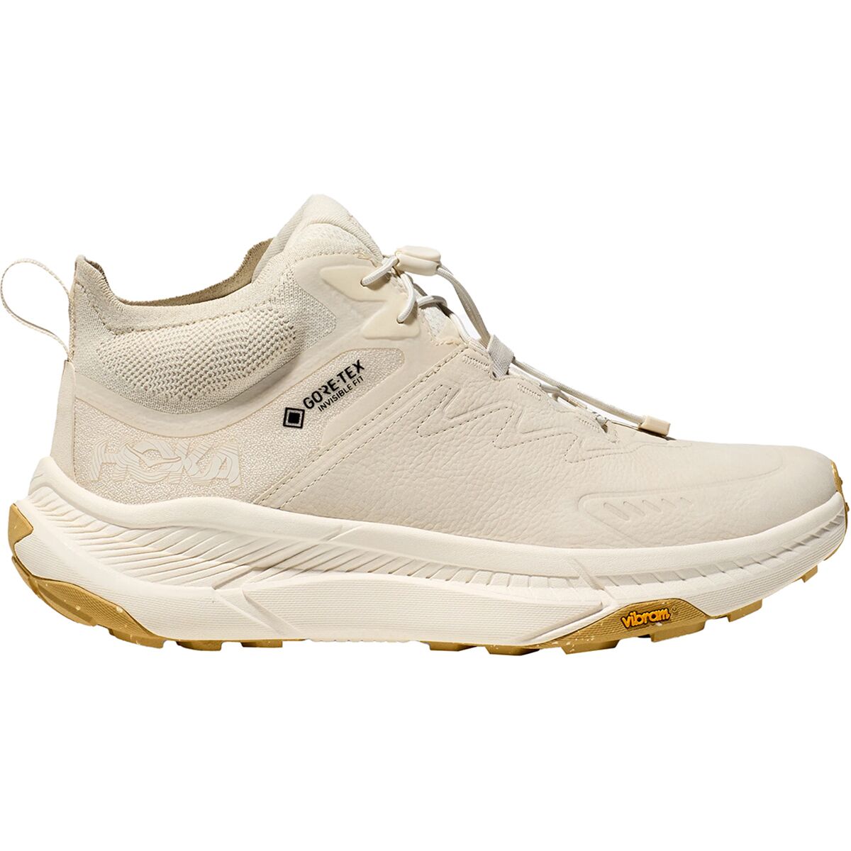 HOKA Women's Transport Chukka GTX Hiking Boot in Oak / Alabaster - Size: