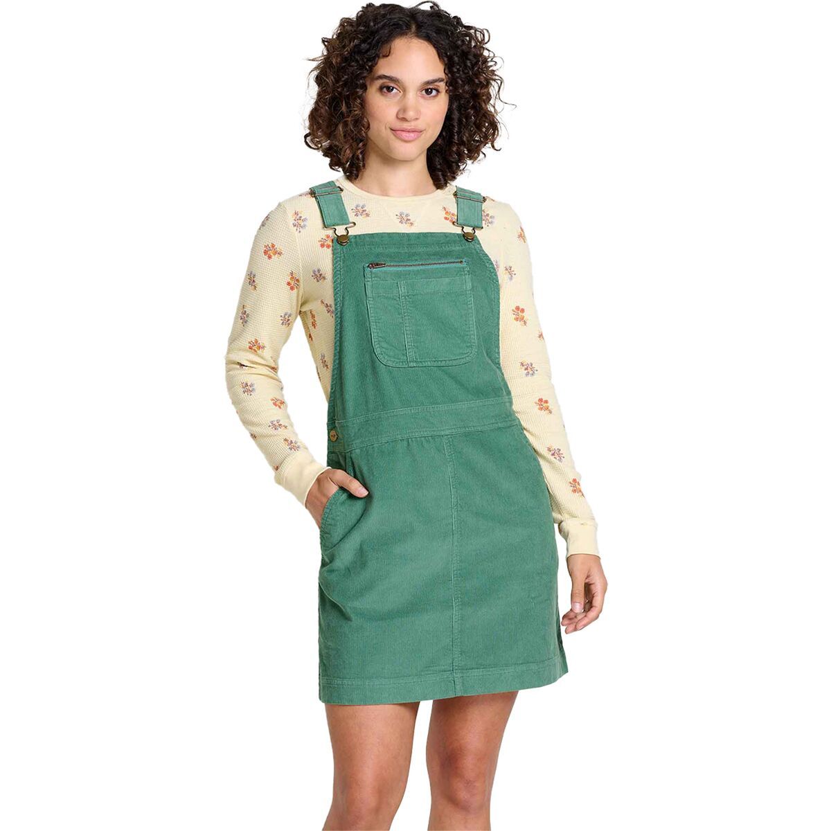 Toad&Co Women's Scouter Cord Jumper in Ivy - Size: Large