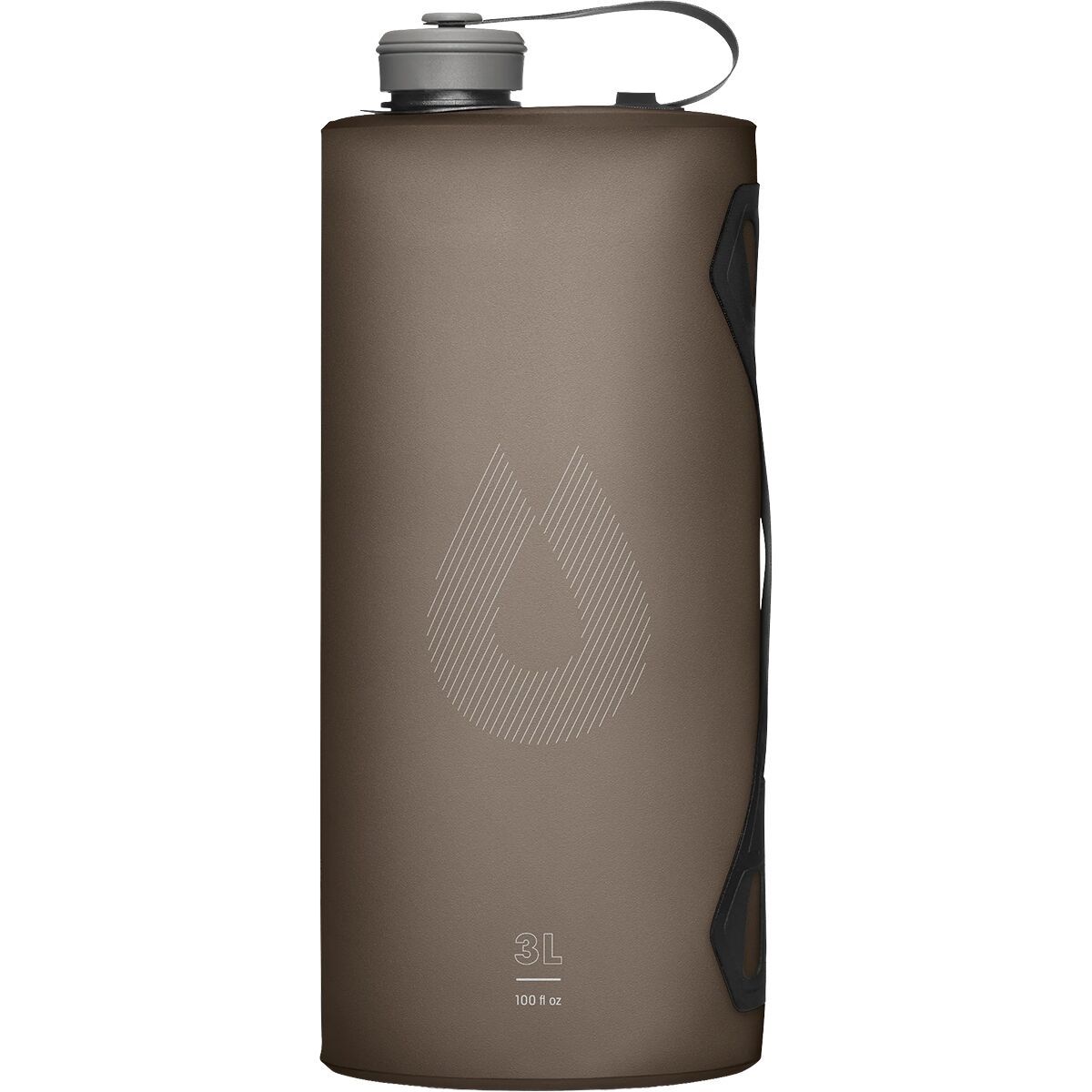 Hydrapak Seeker 3L Water Bottle in Mammoth Grey