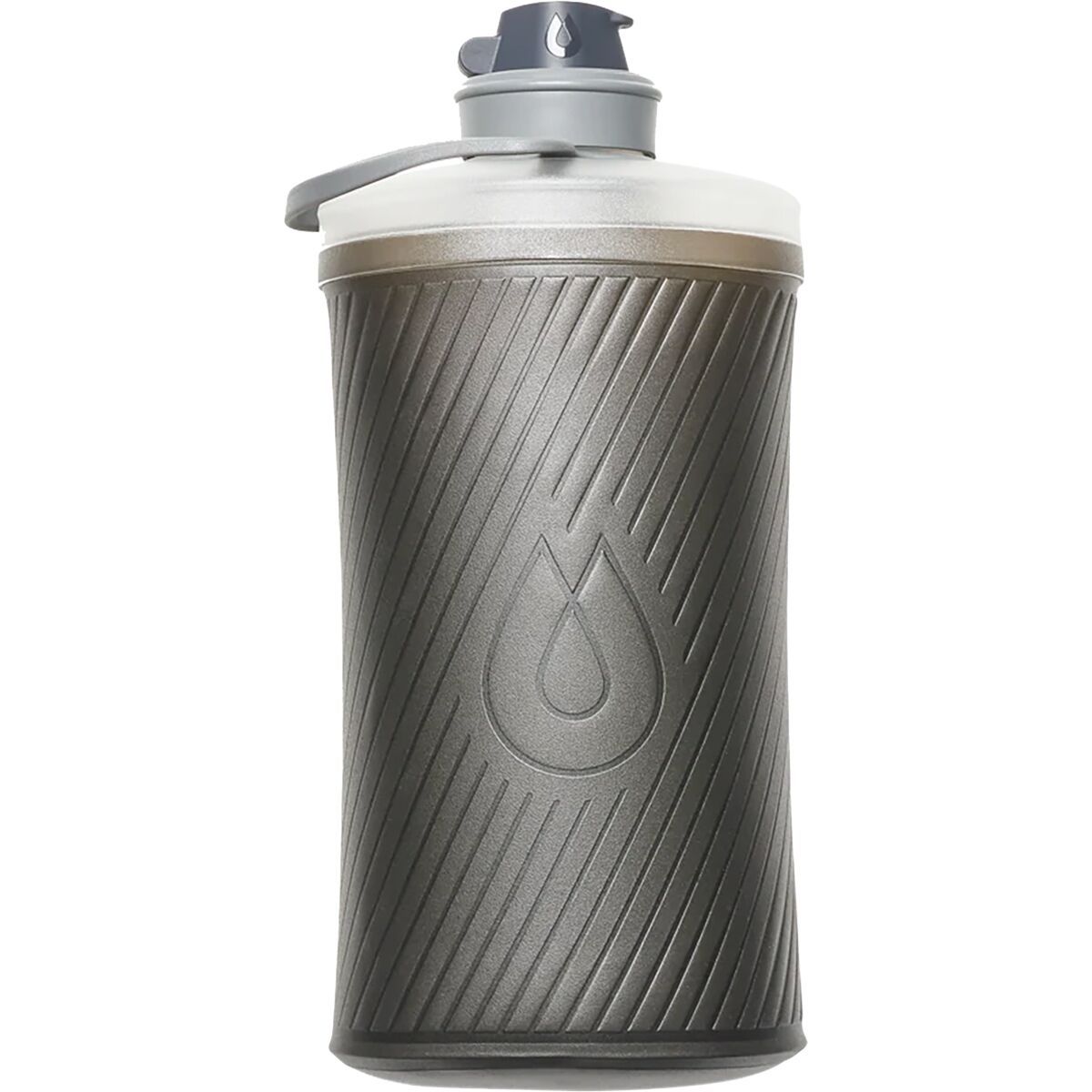 Hydrapak Flux 1.5L Water Bottle in Mammoth Grey