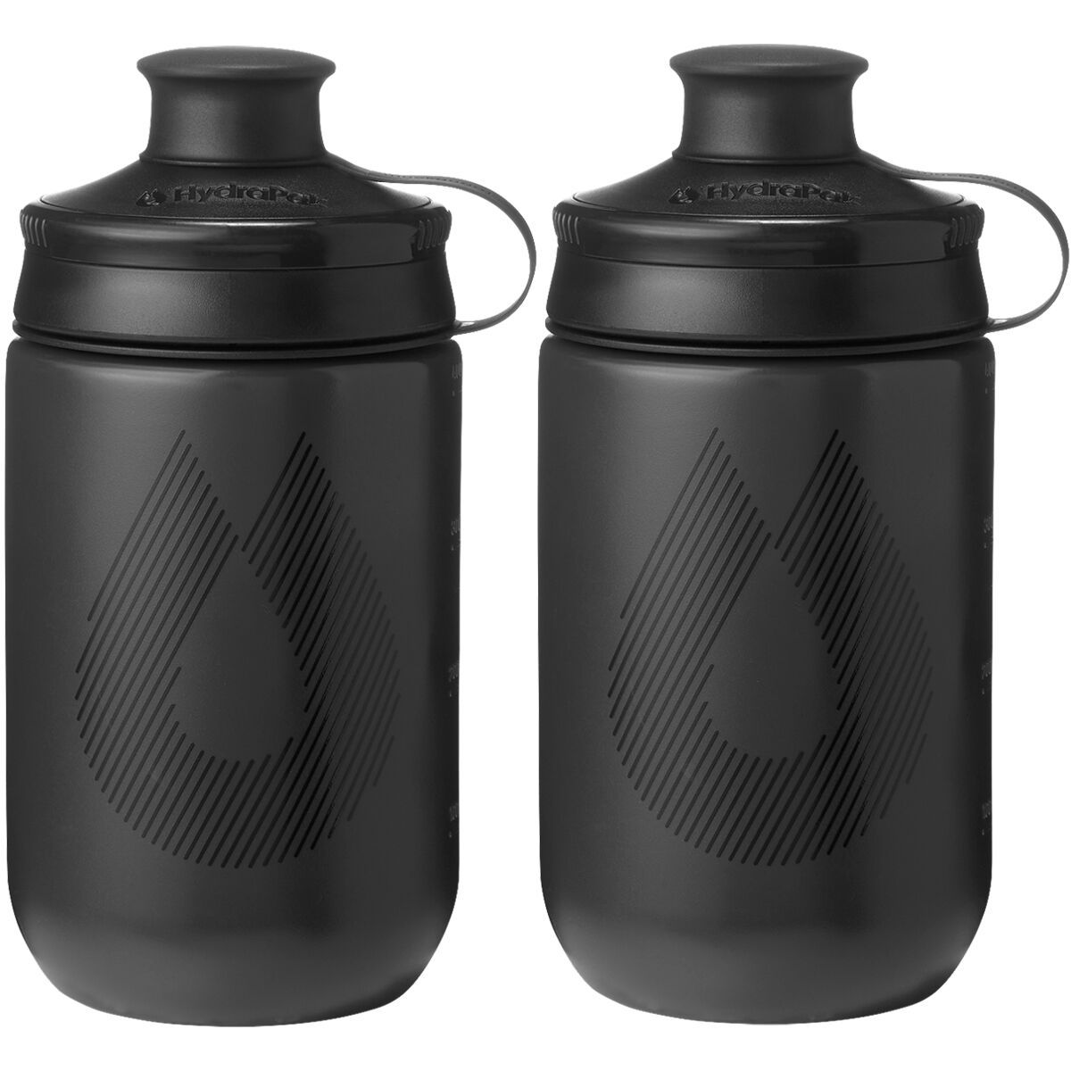 Hydrapak Breakaway Muck Compact 15oz Water Bottle - 2 Pack in Charcoal