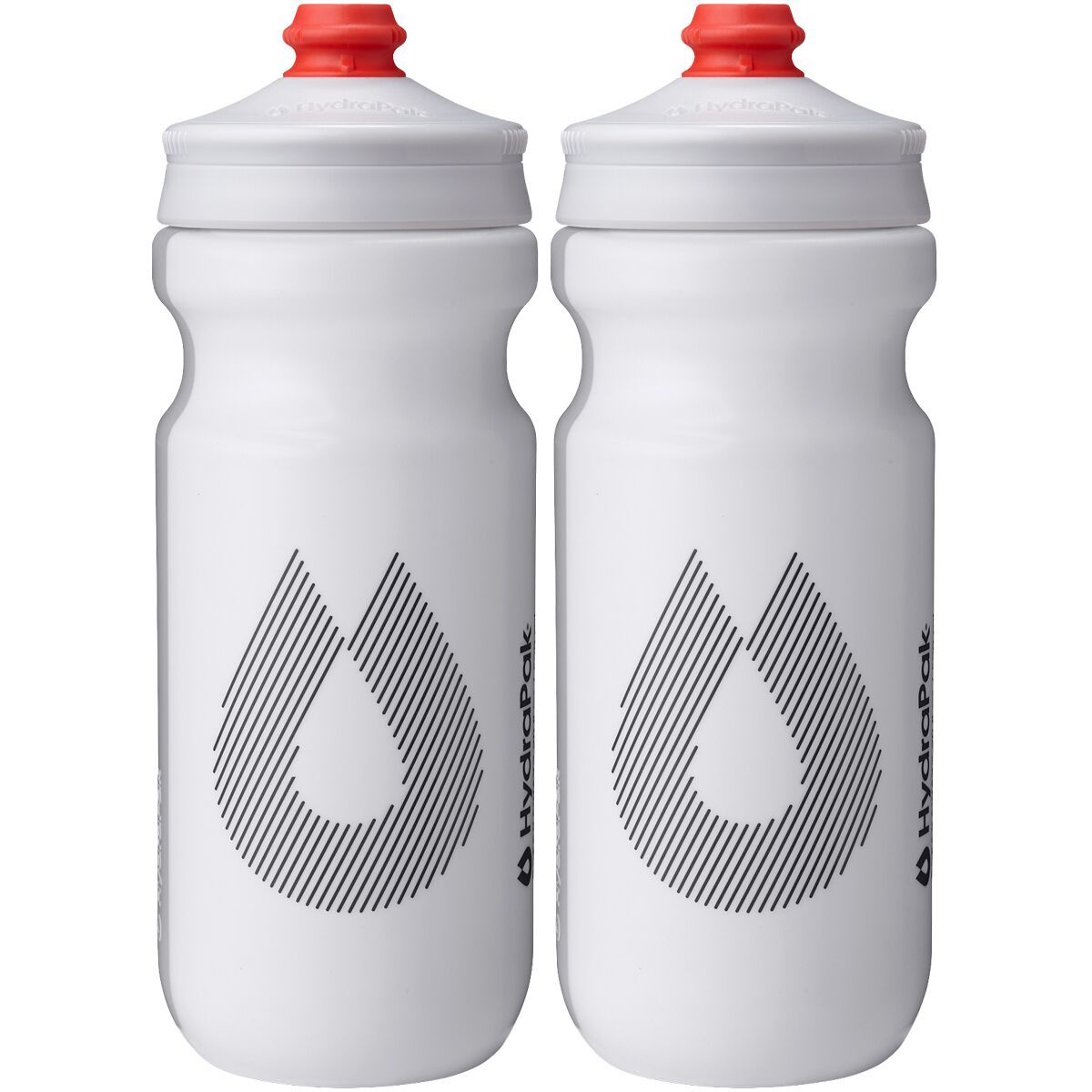 Hydrapak Breakaway Surge 20oz Water Bottle - 2 Pack in White