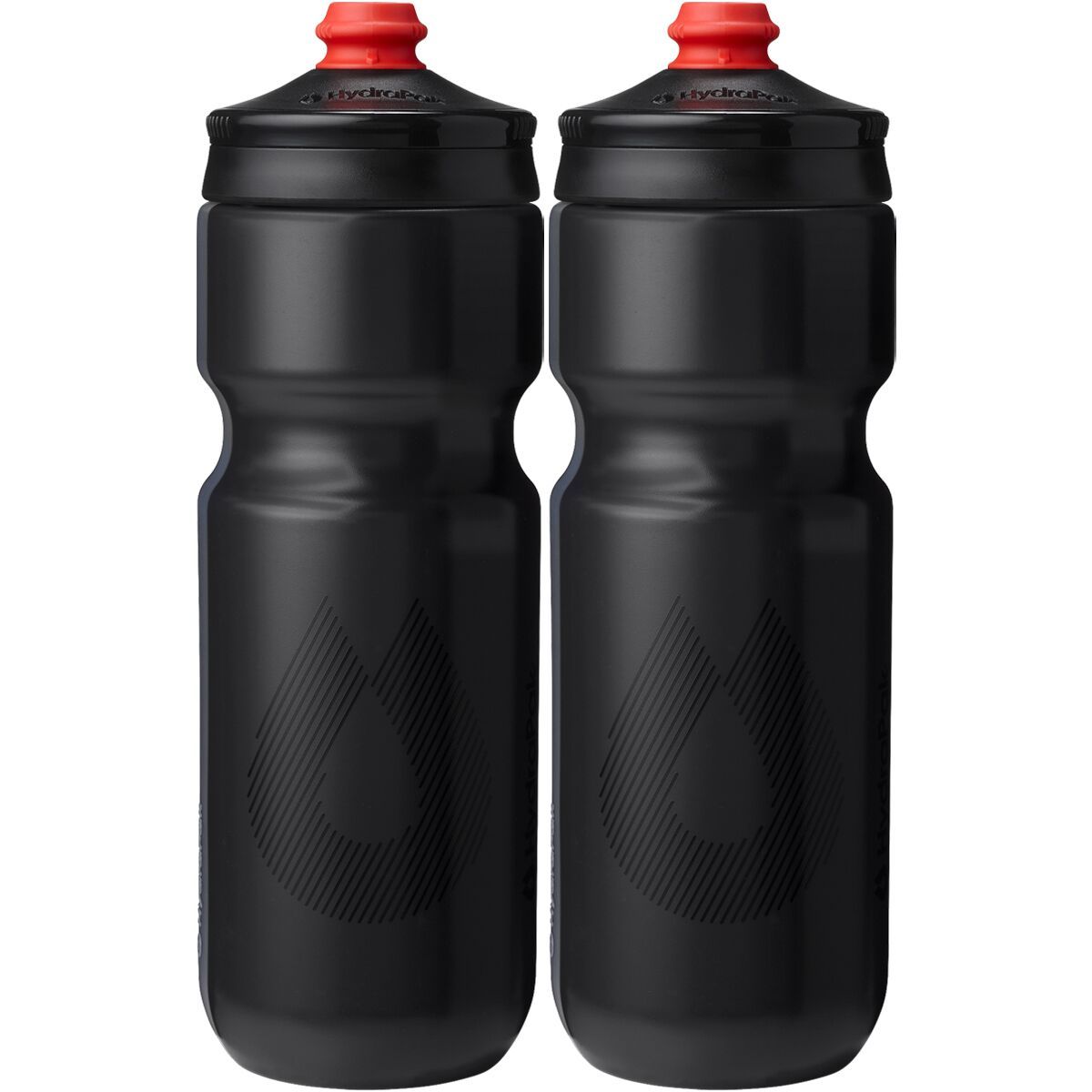 Hydrapak Breakaway Surge 25oz Water Bottle - 2 Pack in Charcoal