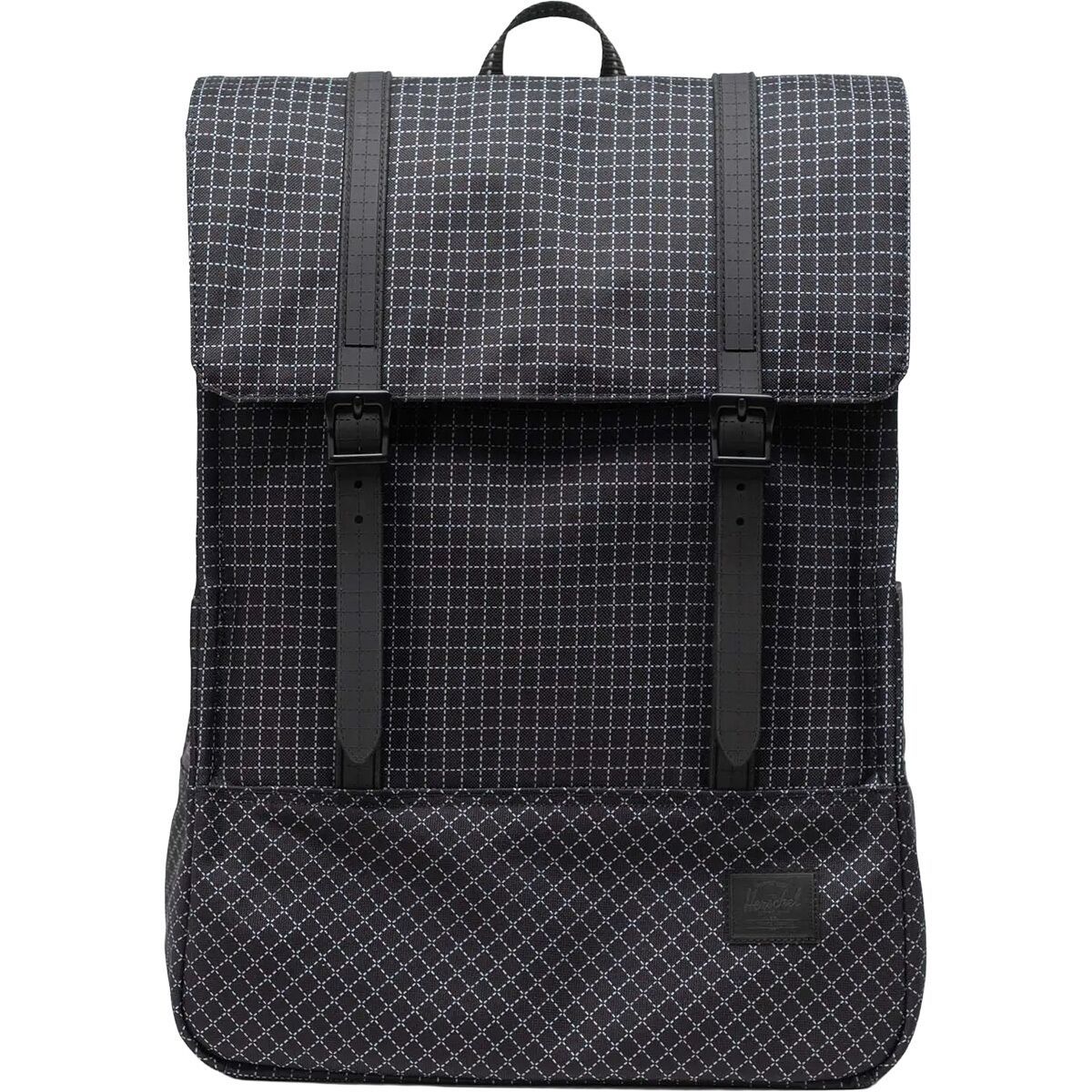 Herschel Supply Survey 17.5L Backpack in Grid / Black