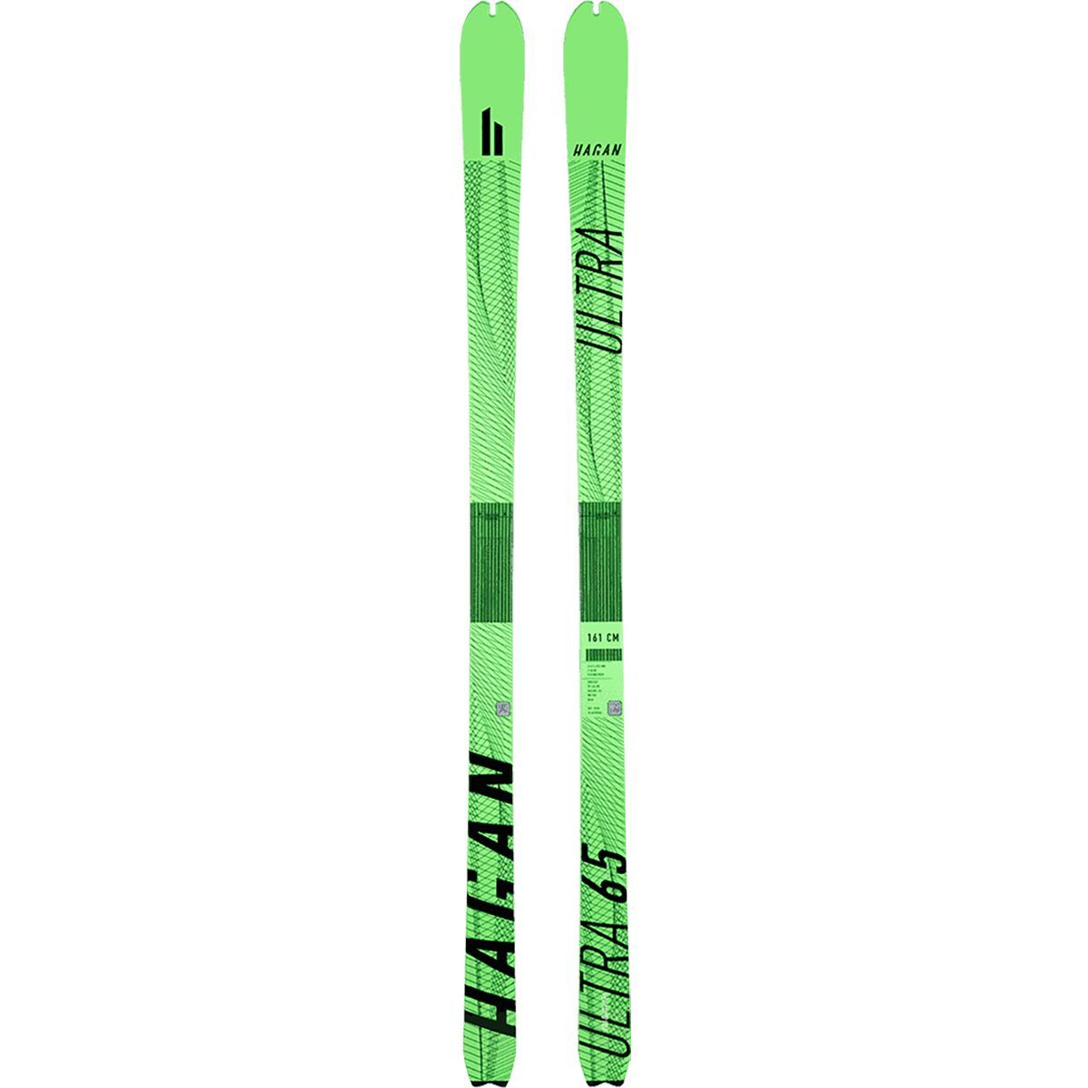 Hagan Ski Mountaineering ULTRA 65 Ski - 2025 in Green - Size: 151cm