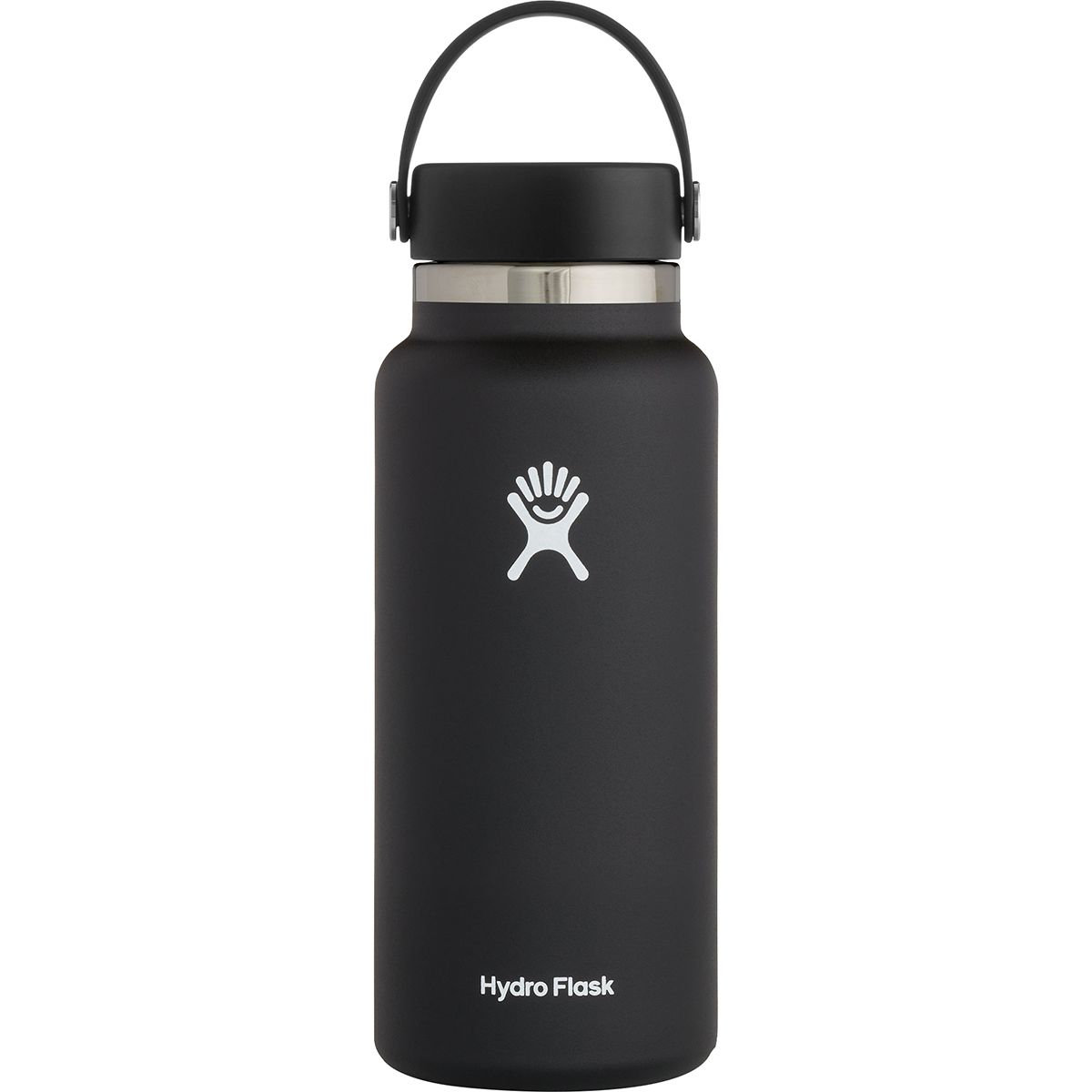 Hydro Flask 32oz Wide Mouth Flex Cap 2.0 Water Bottle in Black