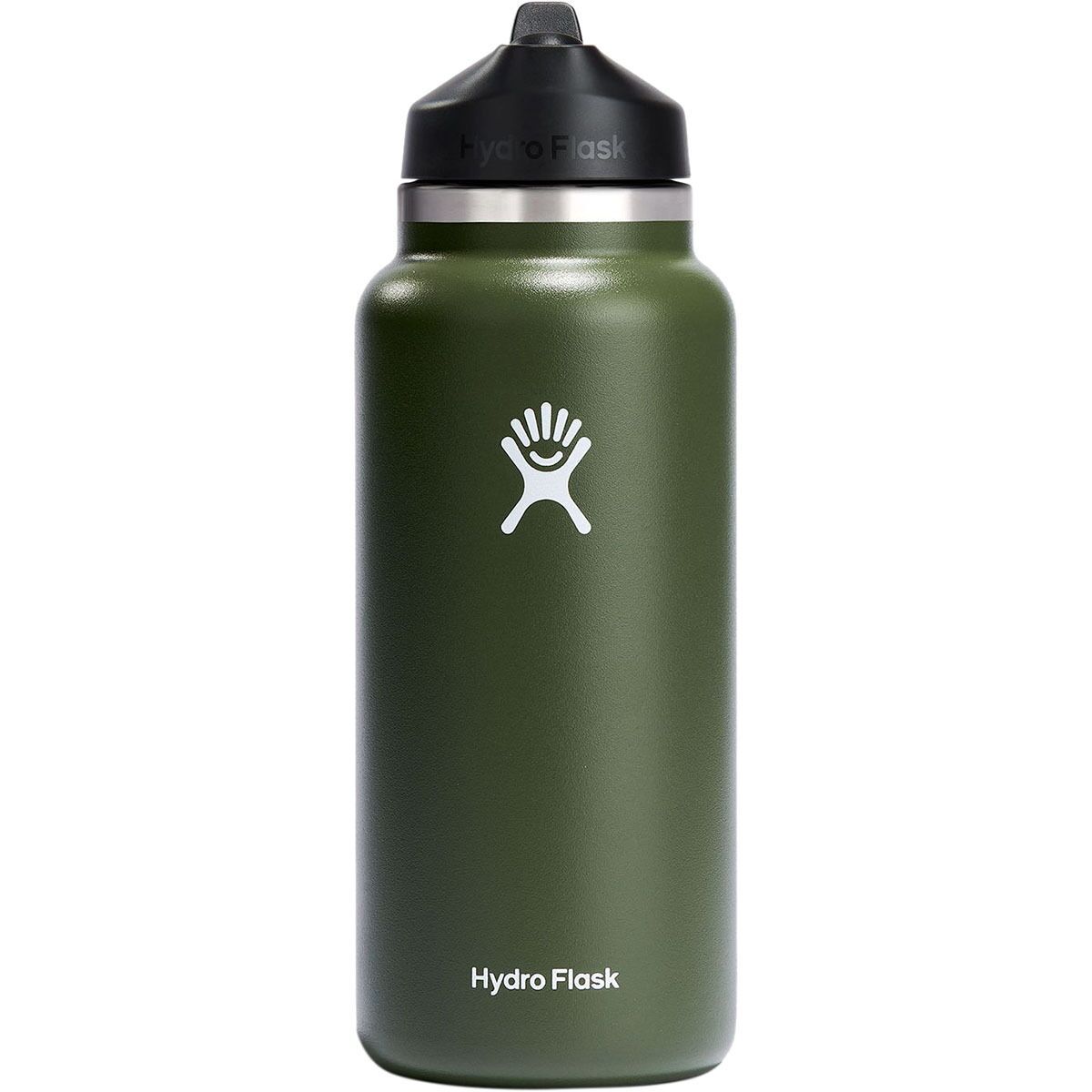 Hydro Flask 32oz Wide Mouth Straw Lid 2.0 Water Bottle in Rain
