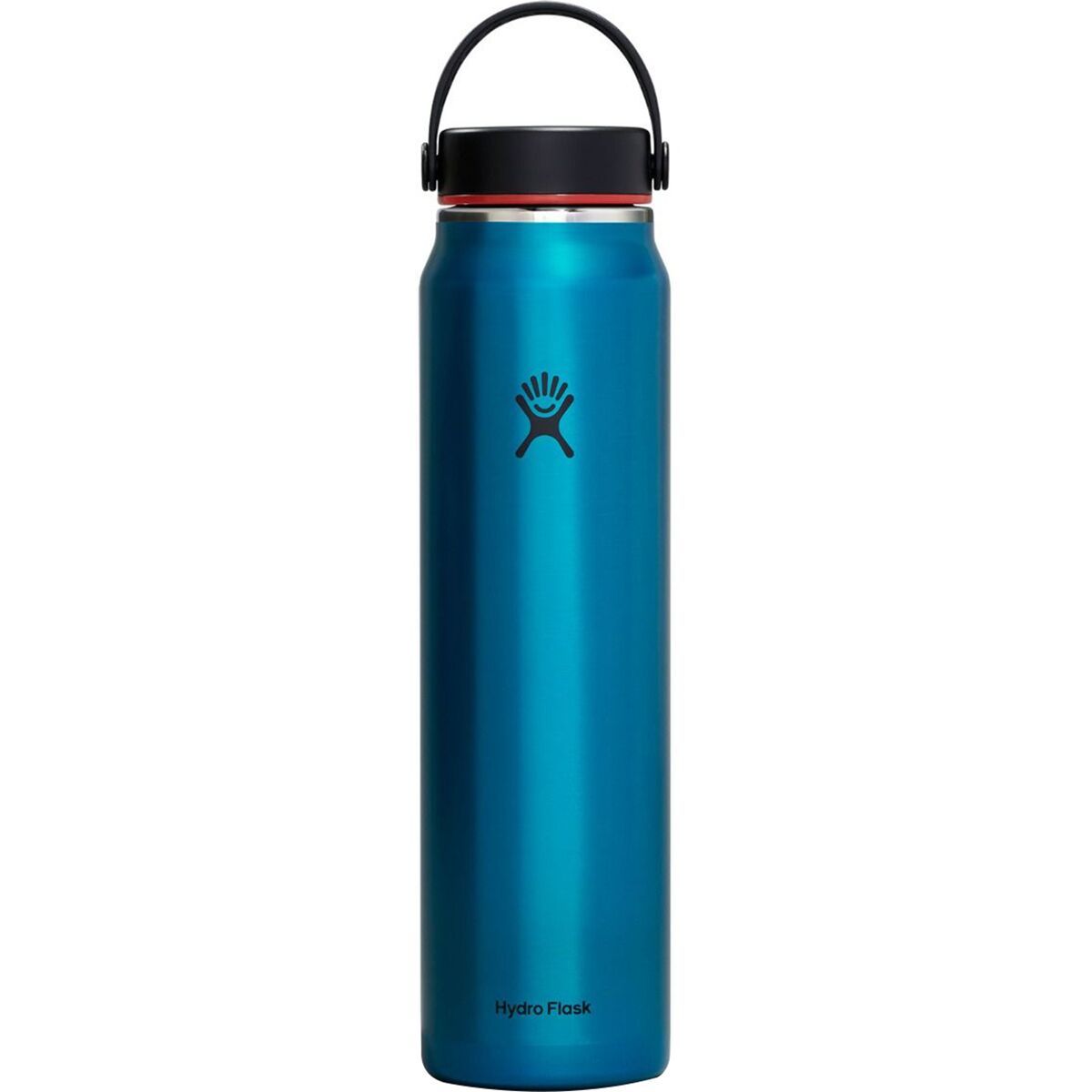 Hydro Flask 40oz Wide Mouth Trail Lightweight Flex Cap Water Bottle in Celestine