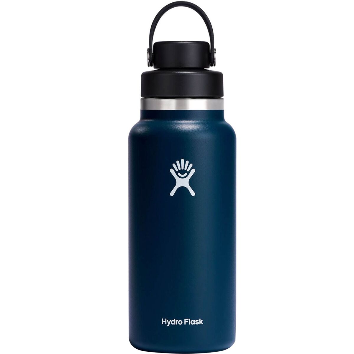 Hydro Flask 32oz Wide Mouth Water Bottle + Chug Cap in Indigo