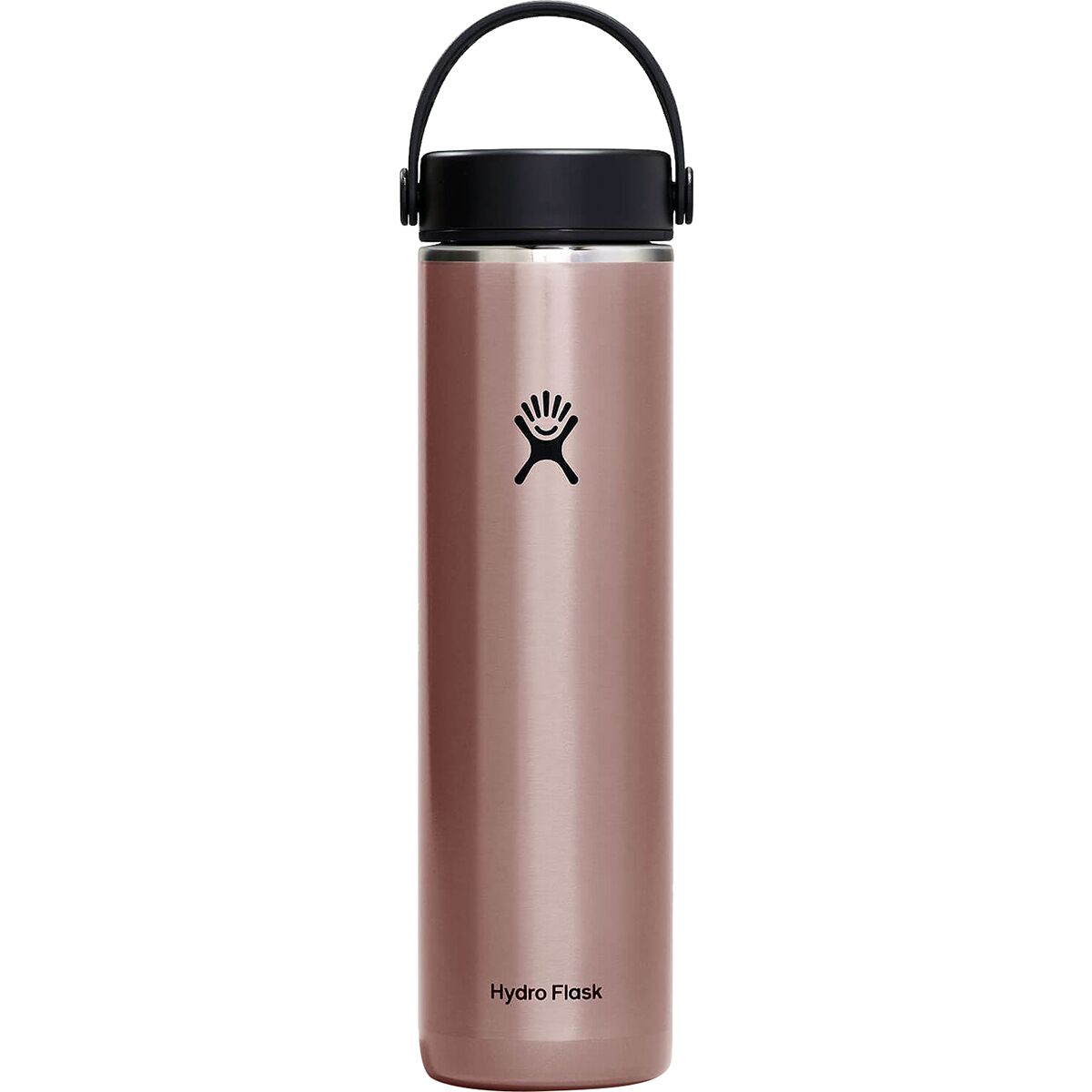 Hydro Flask 24oz Wide Mouth Trail Lightweight Flex Cap Water Bottle in Quartz