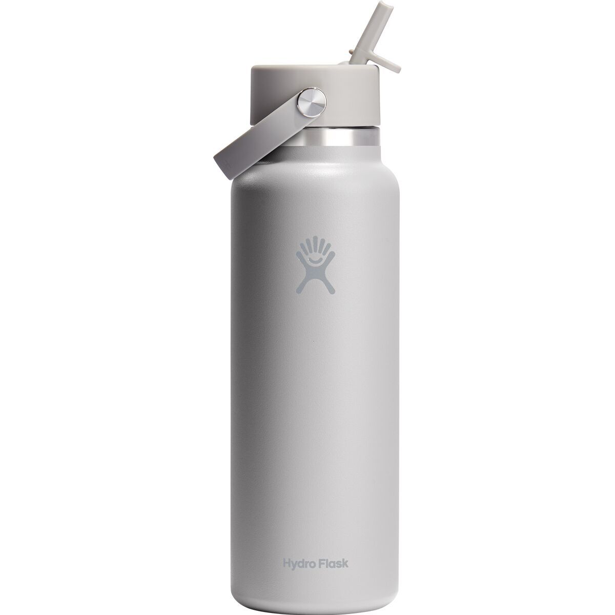Hydro Flask 40oz Wide Mouth Water Bottle + Flex Straw Cap in Birch