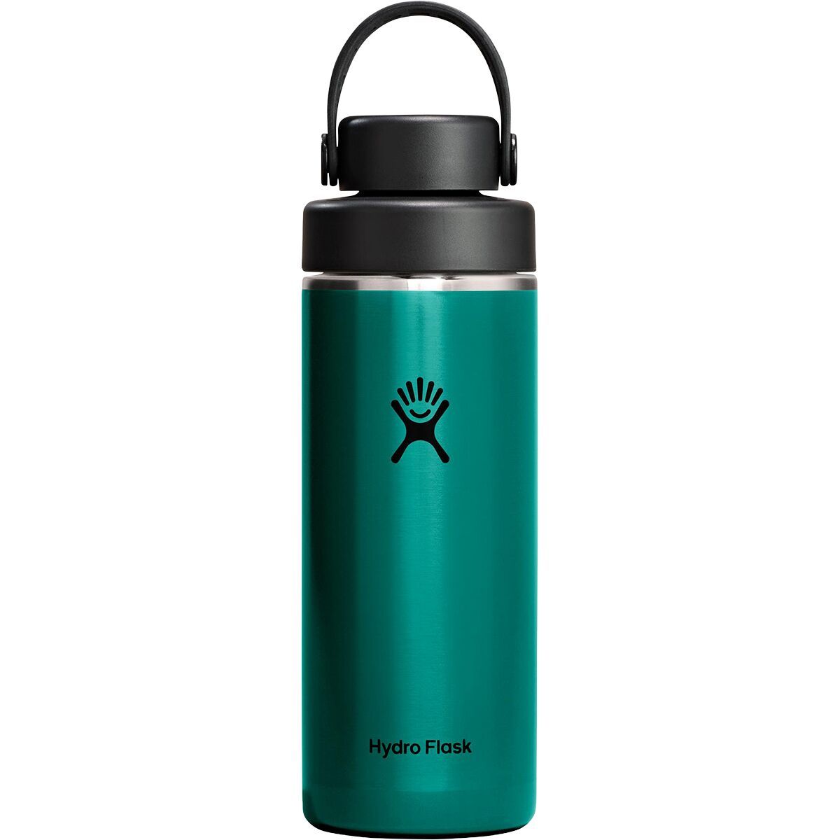 Hydro Flask Lightweight Wide Mouth Chug Cap 16oz Water Bottle in Emerald Green