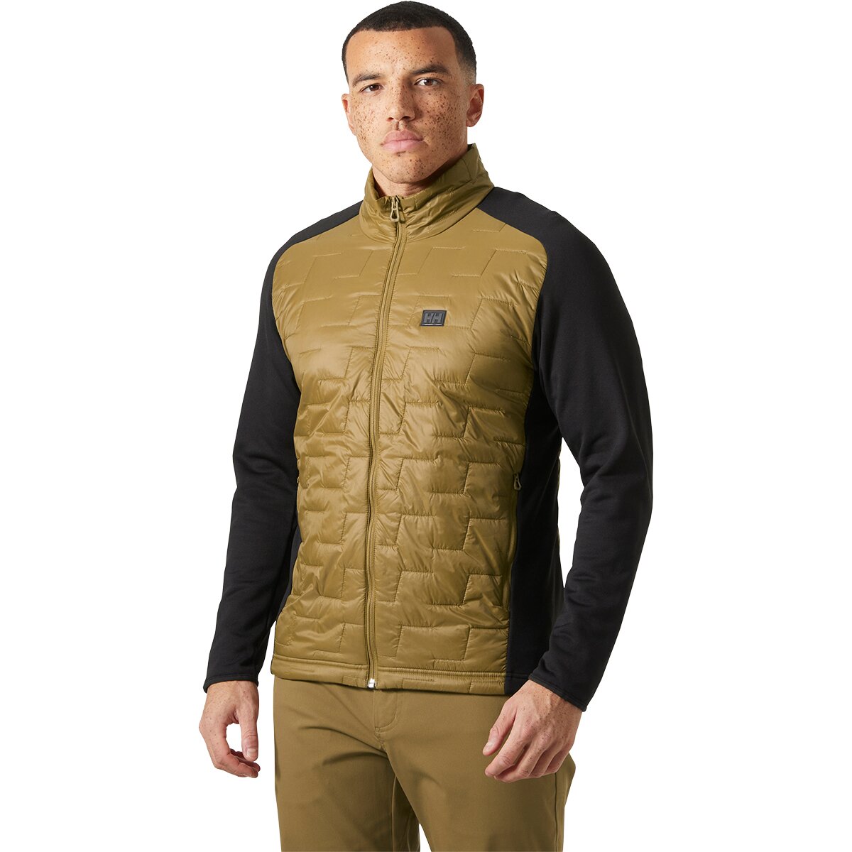 Helly Hansen Men's Lifaloft Hybrid Insulator Jacket in Sepia / Black - Size: XL