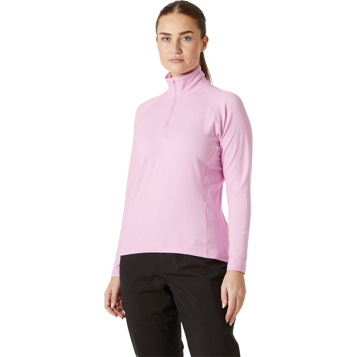 Helly Hansen Helly Hansen Women's Verglas 1/2-Zip Top in Cherry Blossom - Size: Large - $55.25 at SteepandCheap.com