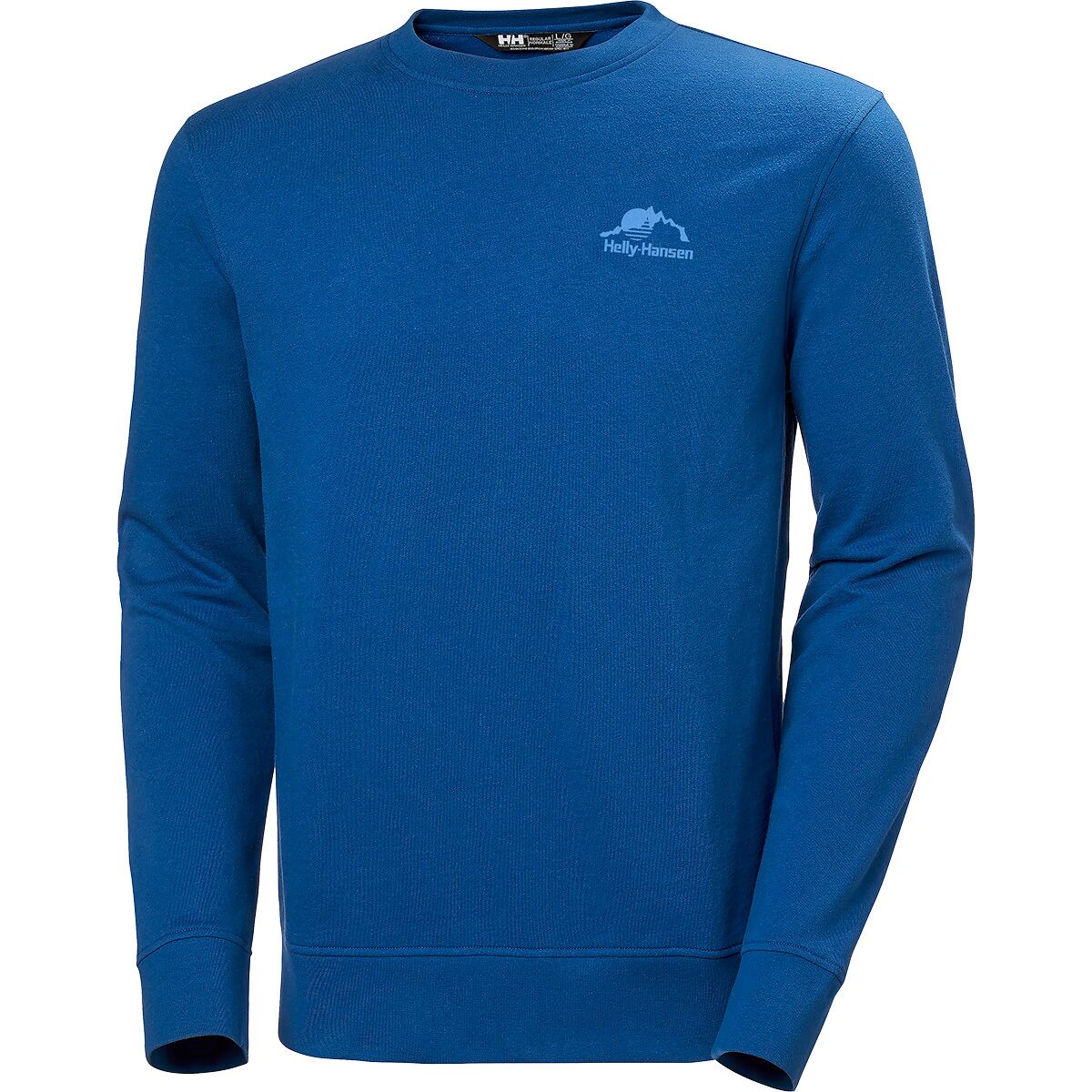 Helly Hansen Helly Hansen Men's Nord Graphic Crew Sweatshirt in Deep Fjord - Size: Small - $30.00 at Steep and Cheap