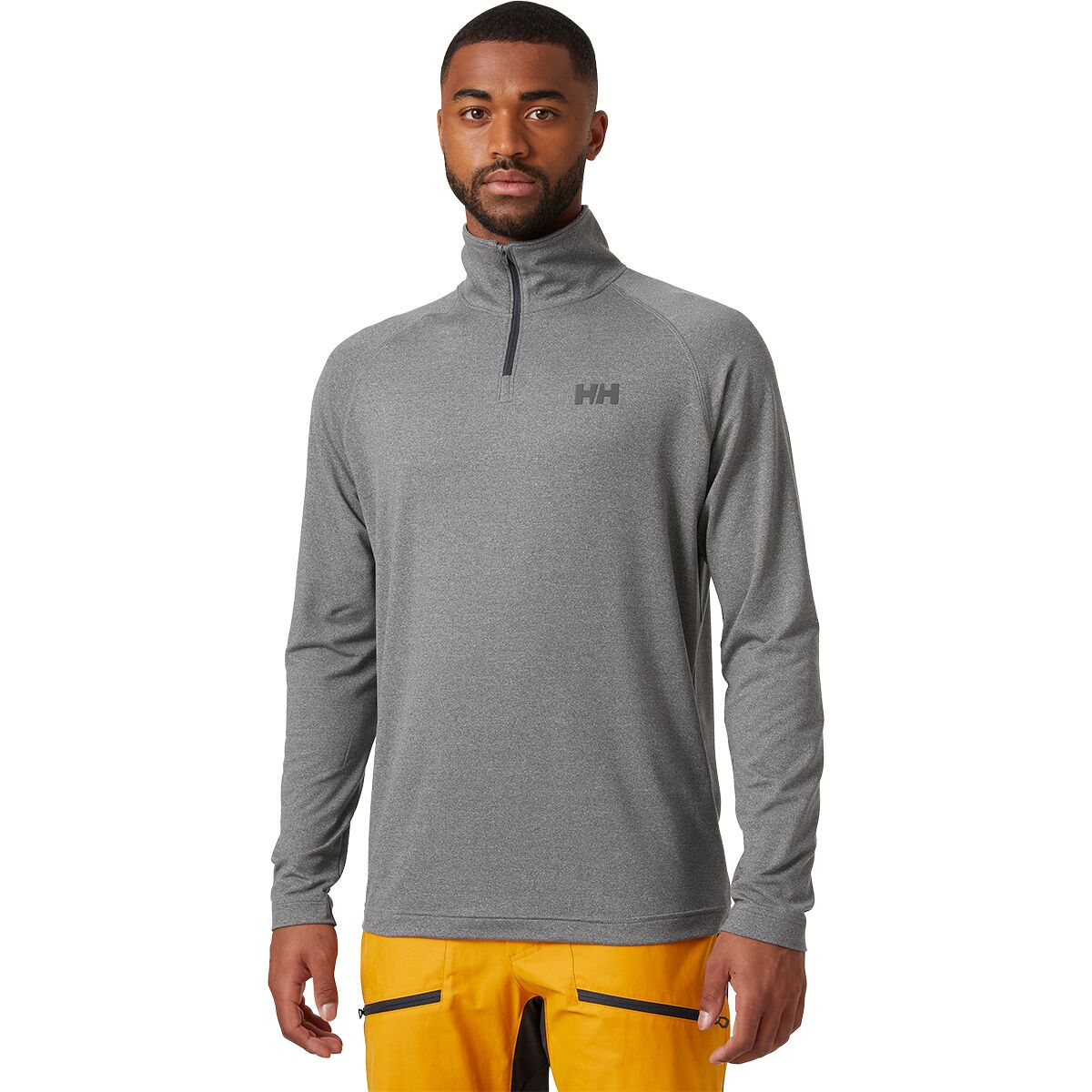 Helly Hansen Helly Hansen Men's Verglas 1/2-Zip Top in Ebony - Size: Small - $51.00 at Steep and Cheap