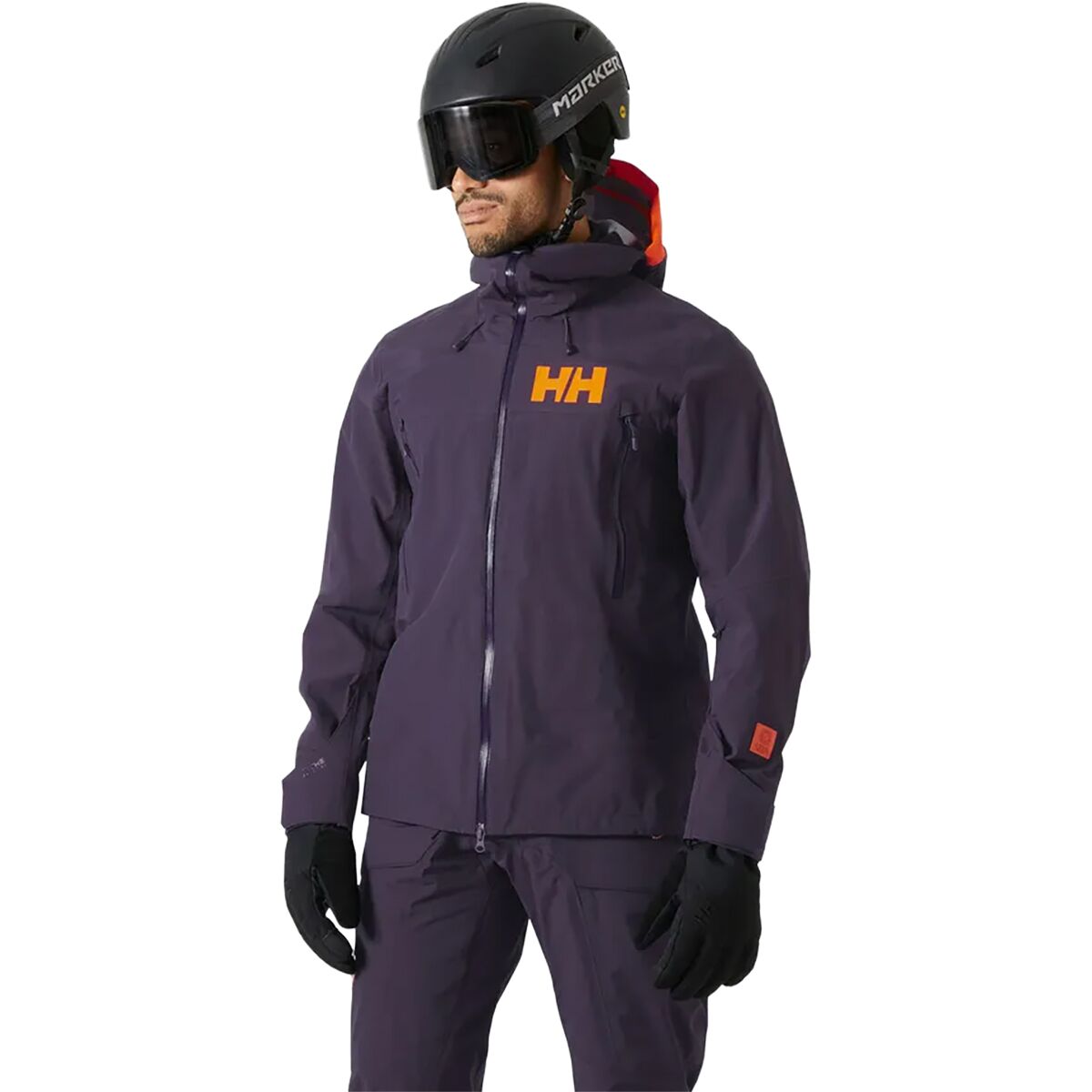 Helly Hansen Men's Sogn Shell 2.0 Jacket in Black Grape - Size: Small